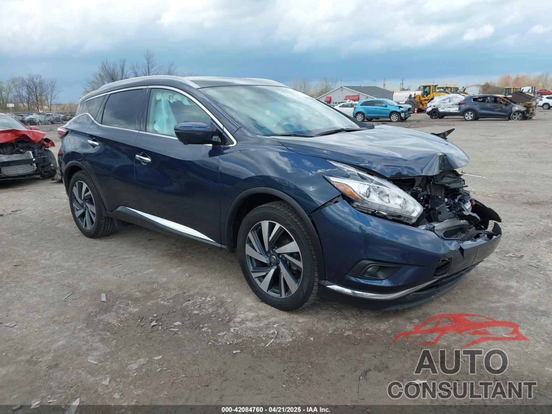 NISSAN MURANO 2018 - 5N1AZ2MH9JN192329