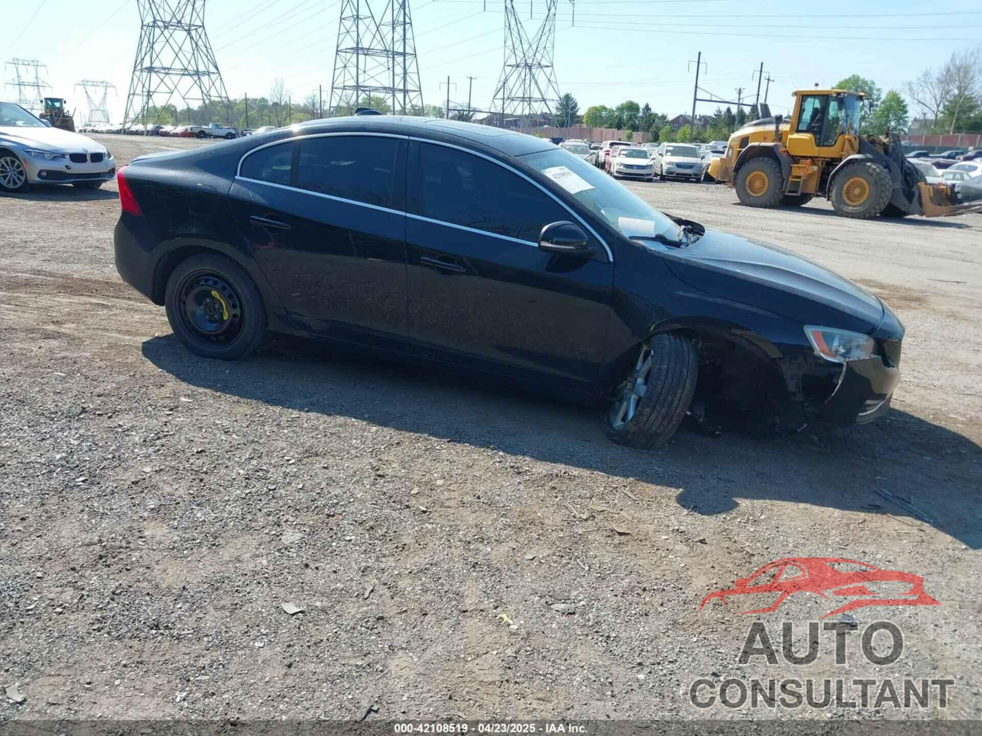 VOLVO S60 2016 - YV126MFK8G2412344