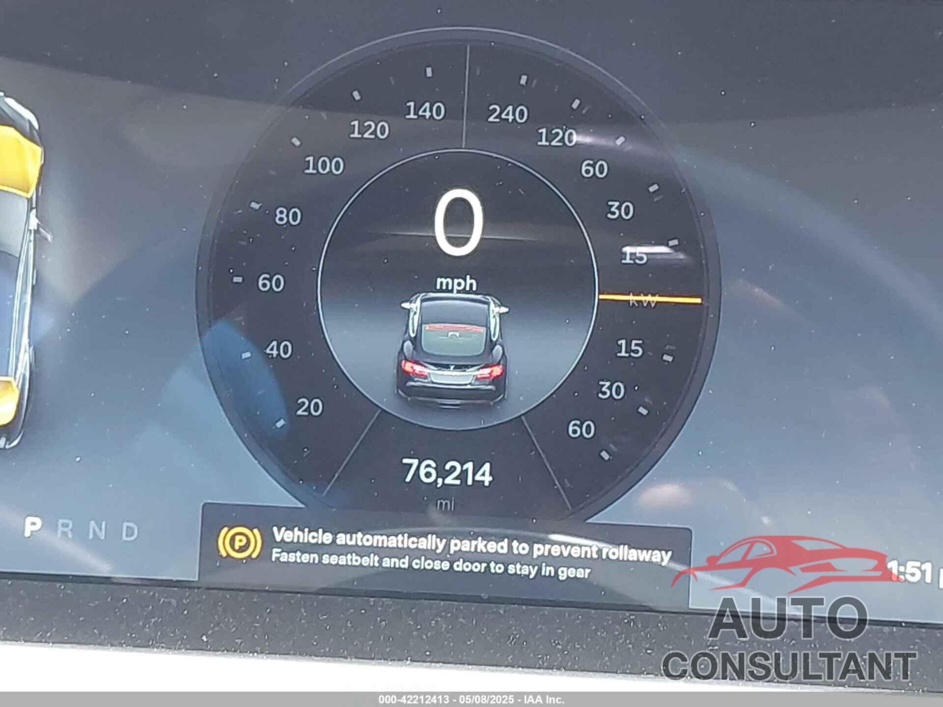 TESLA MODEL S 2013 - 5YJSA1CG0DFP17932