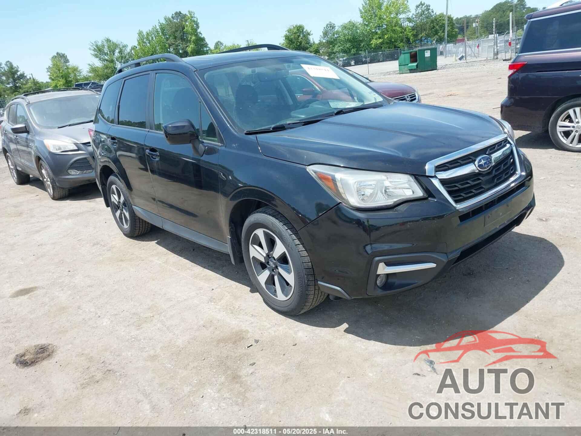 SUBARU FORESTER 2017 - JF2SJAGC7HH464459