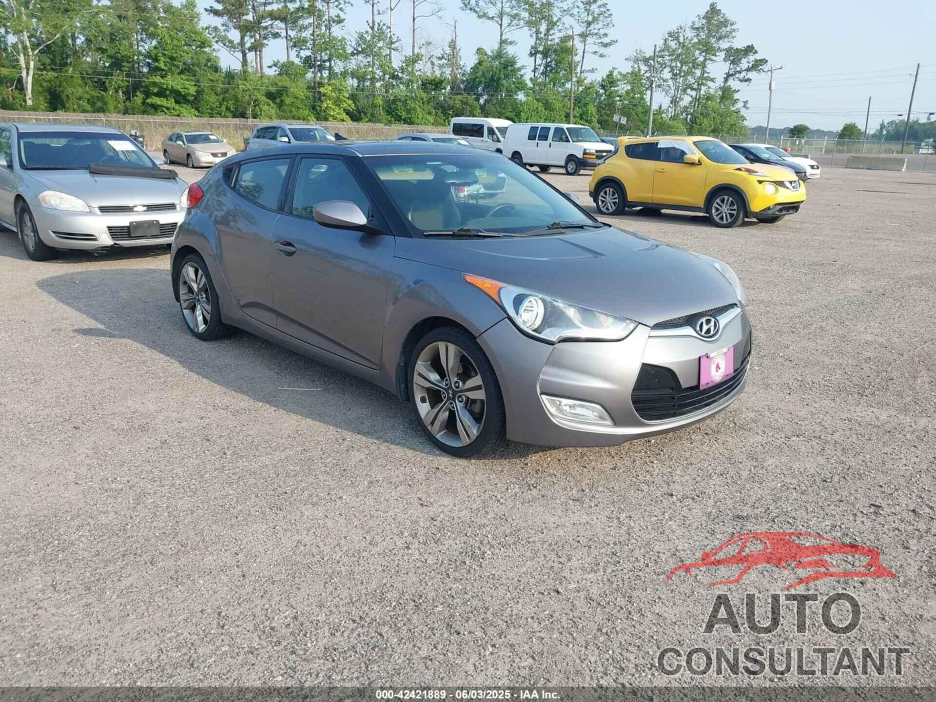 HYUNDAI VELOSTER 2012 - KMHTC6AD1CU081754