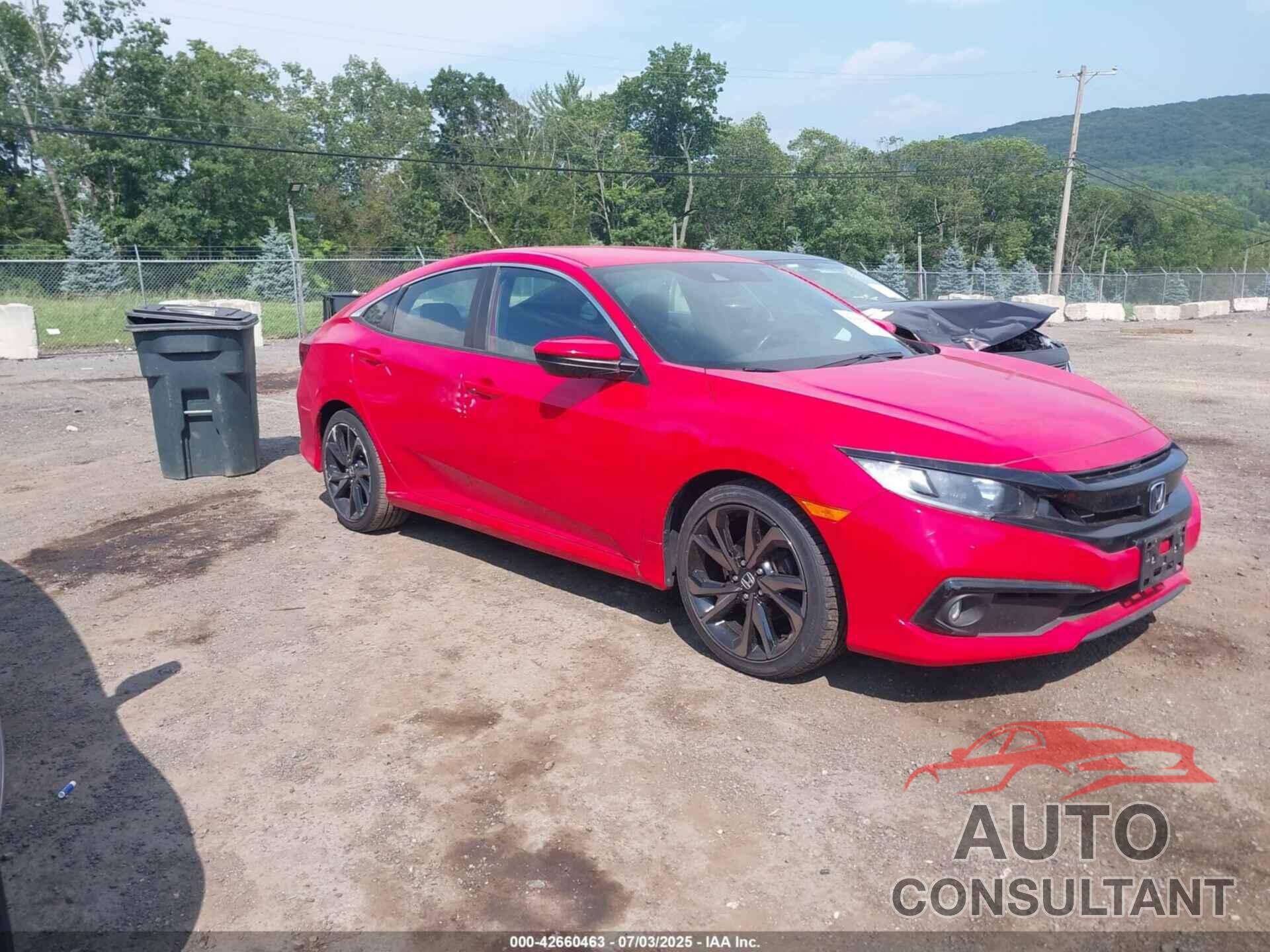 HONDA CIVIC 2020 - 2HGFC2F81LH581102