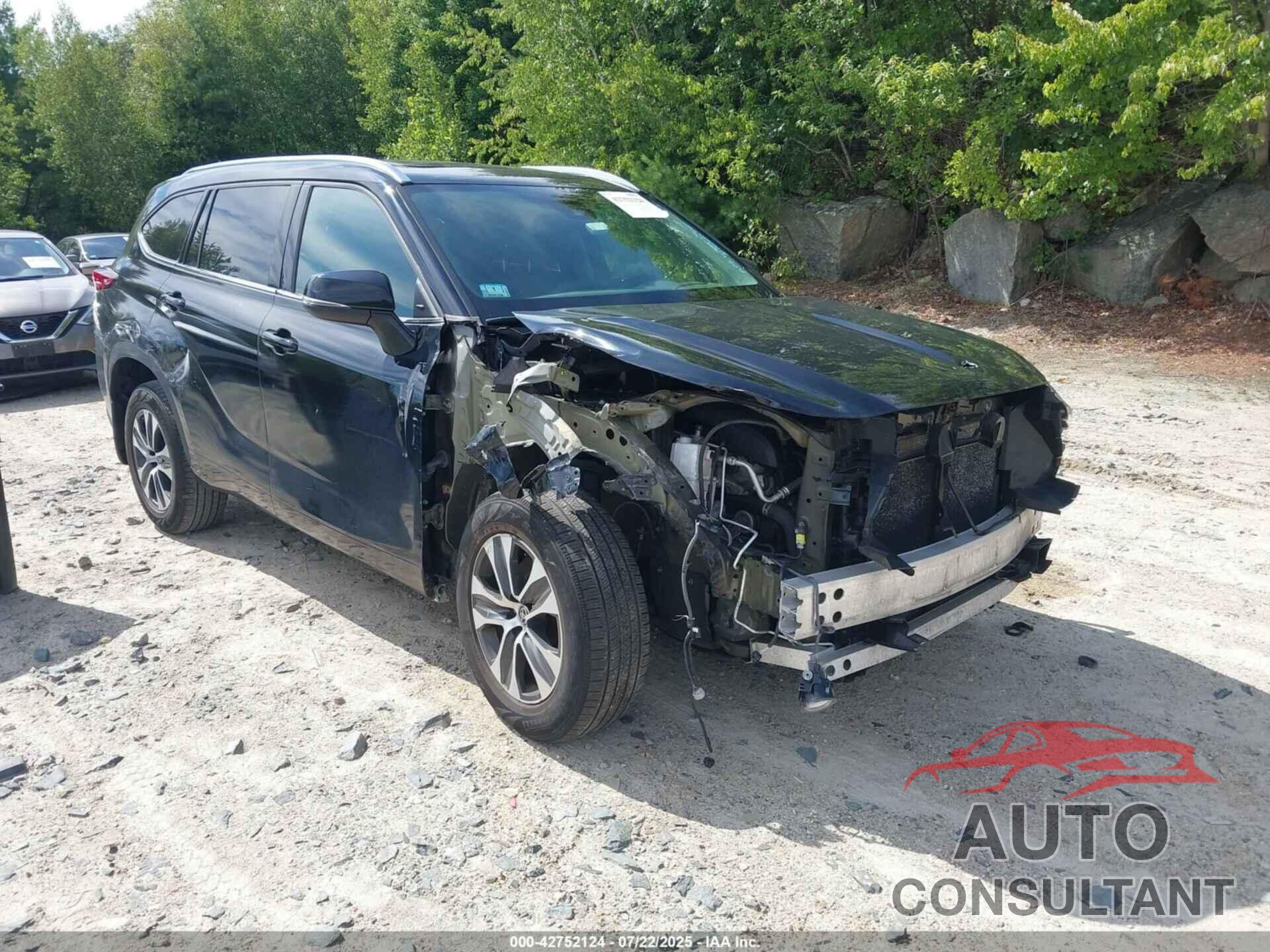 TOYOTA HIGHLANDER 2021 - 5TDGZRBH5MS064033