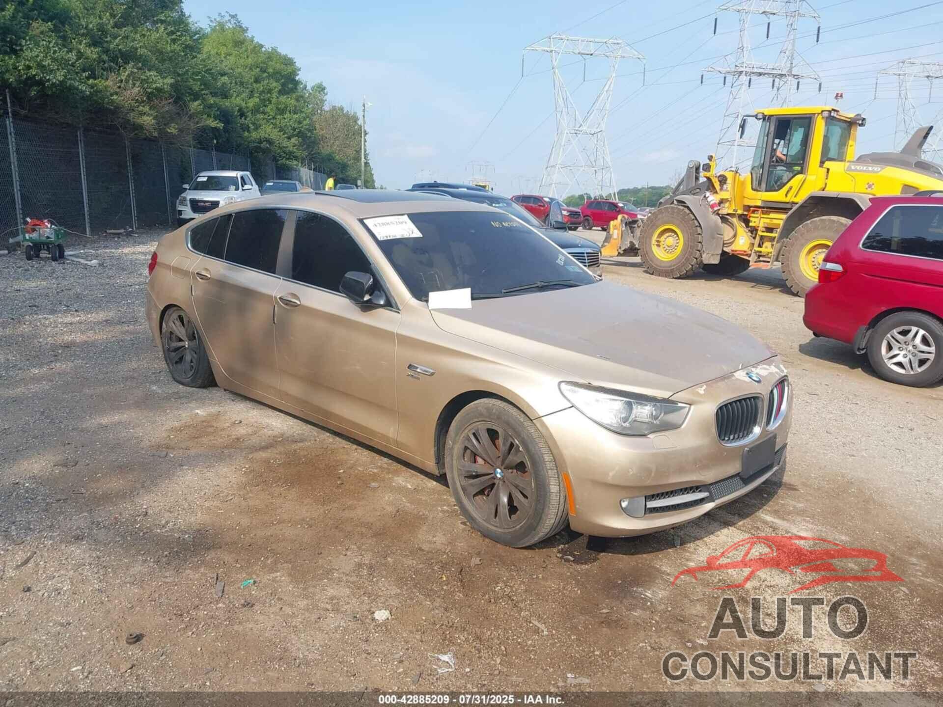 BMW 535I GRAN TURISMO 2011 - WBASP2C59BC337336