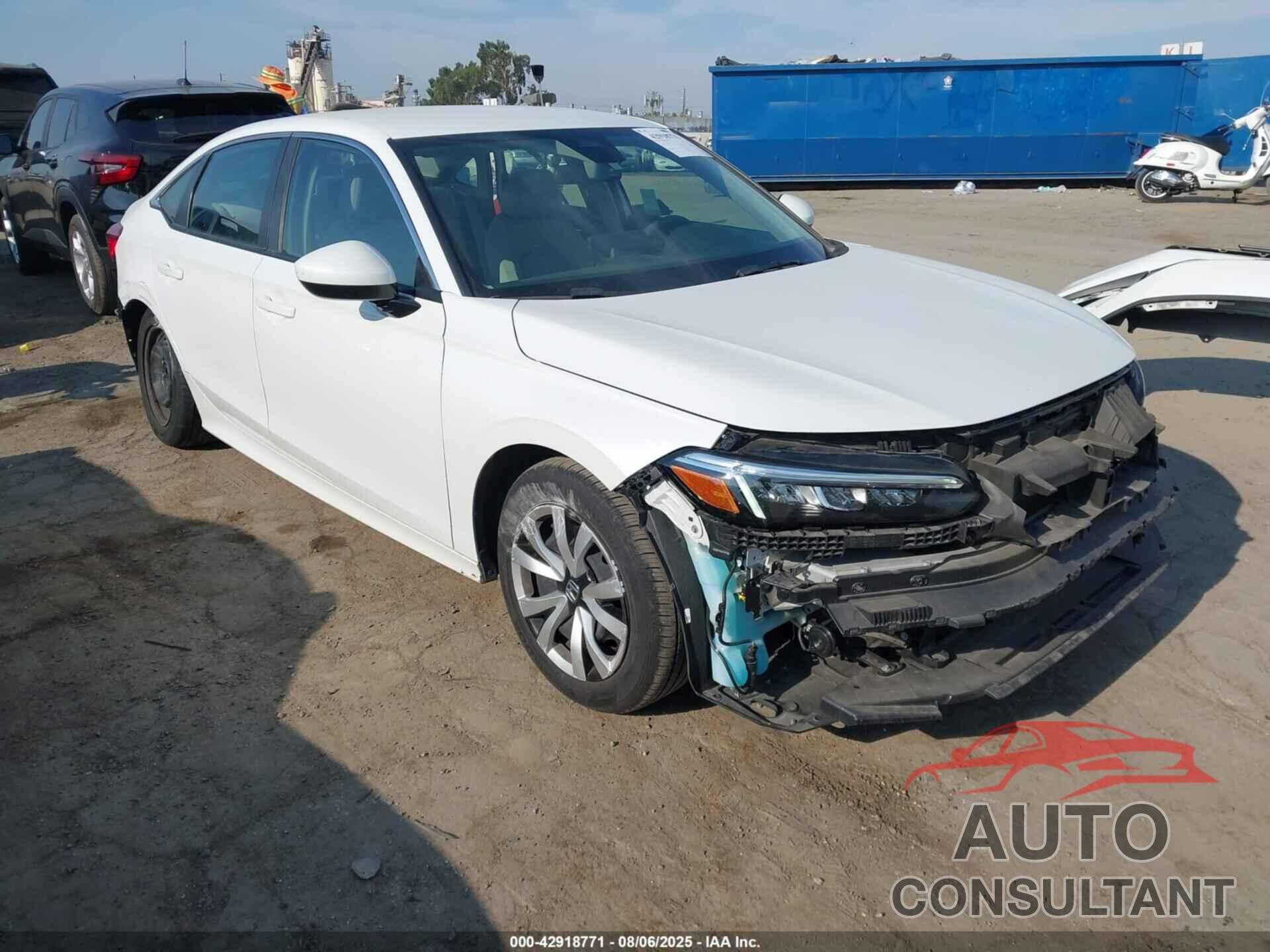 HONDA CIVIC 2022 - 2HGFE2F23NH518527