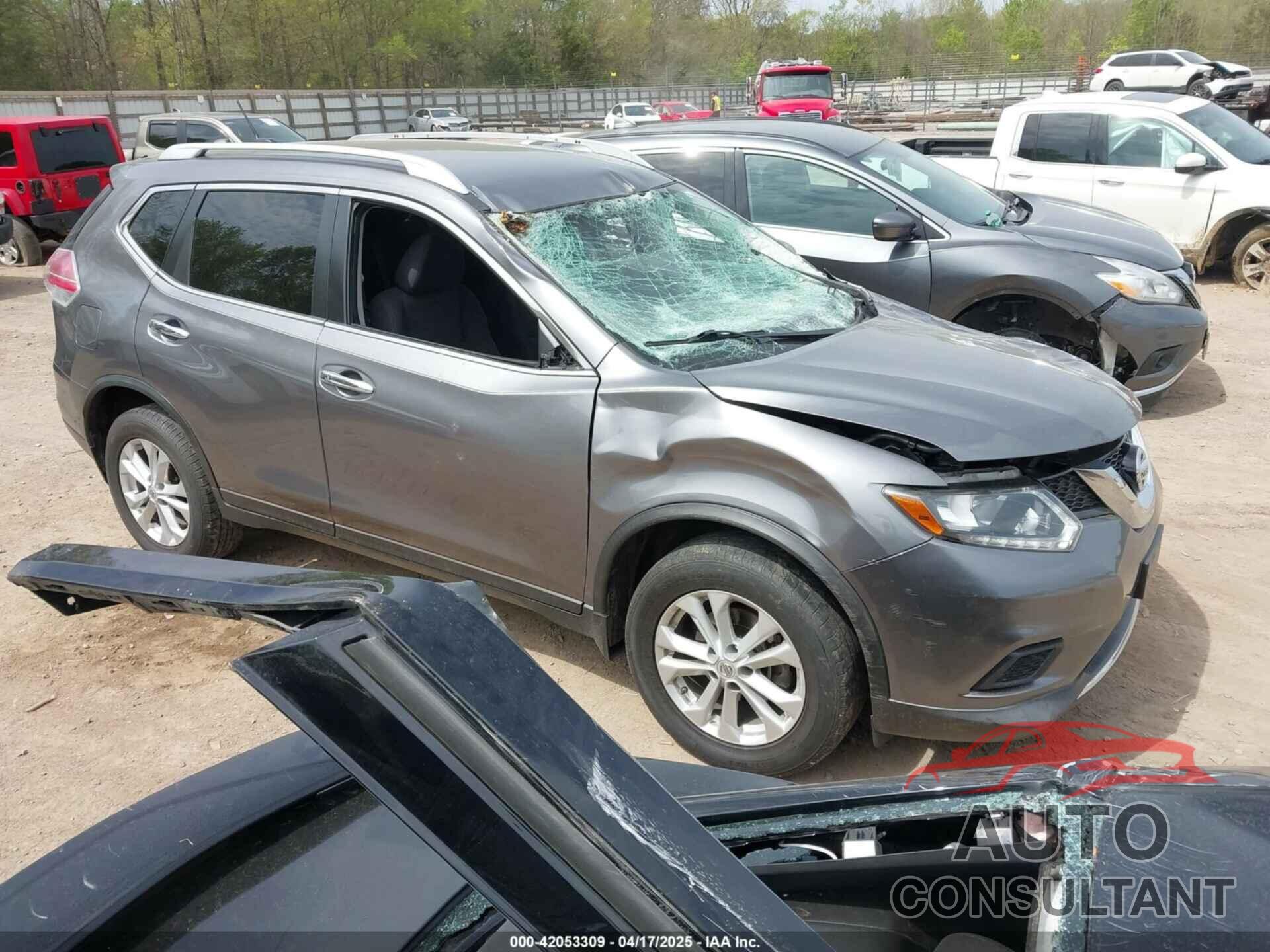 NISSAN ROGUE 2016 - KNMAT2MV9GP693049