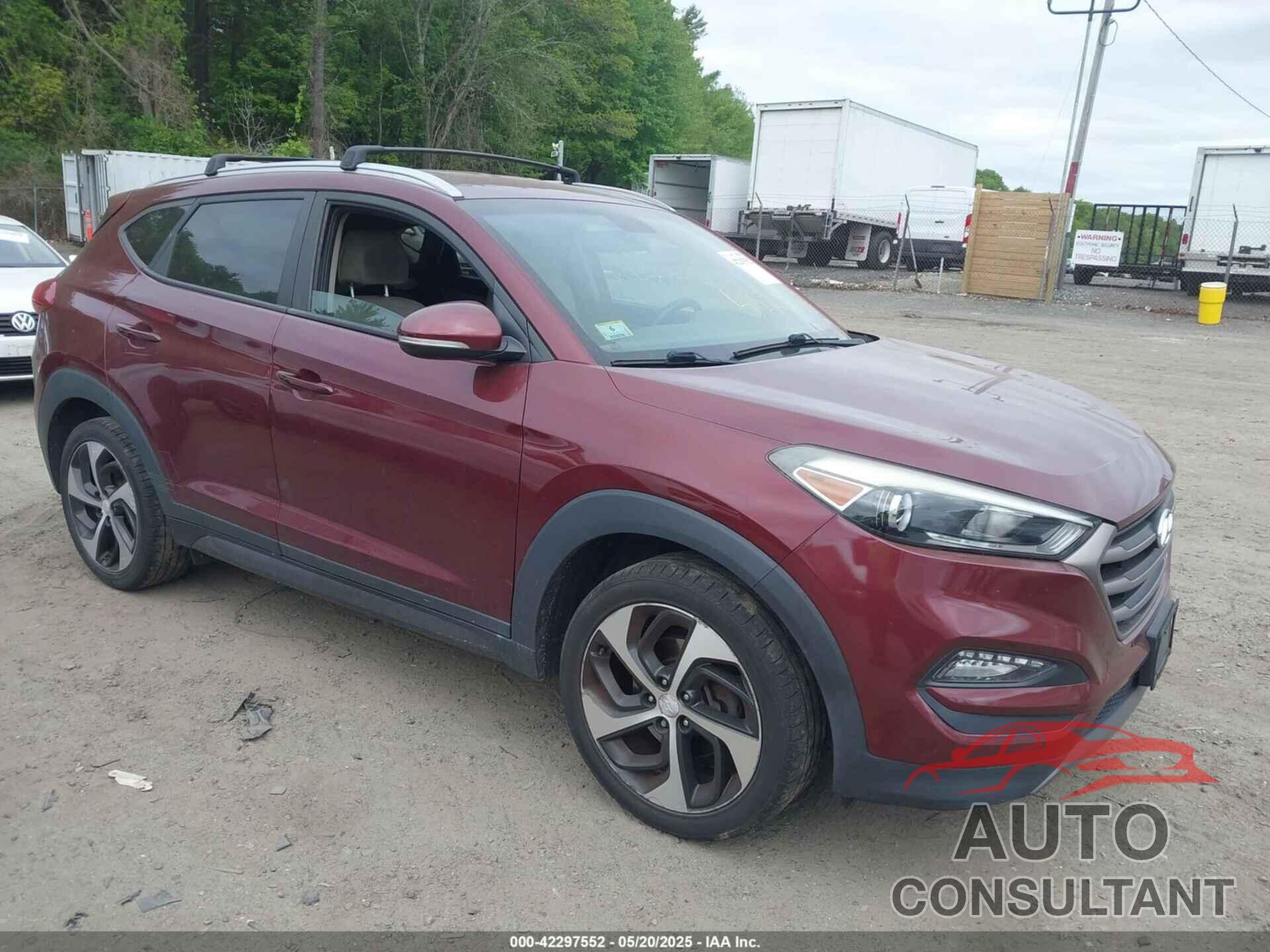 HYUNDAI TUCSON 2016 - KM8J3CA20GU198929