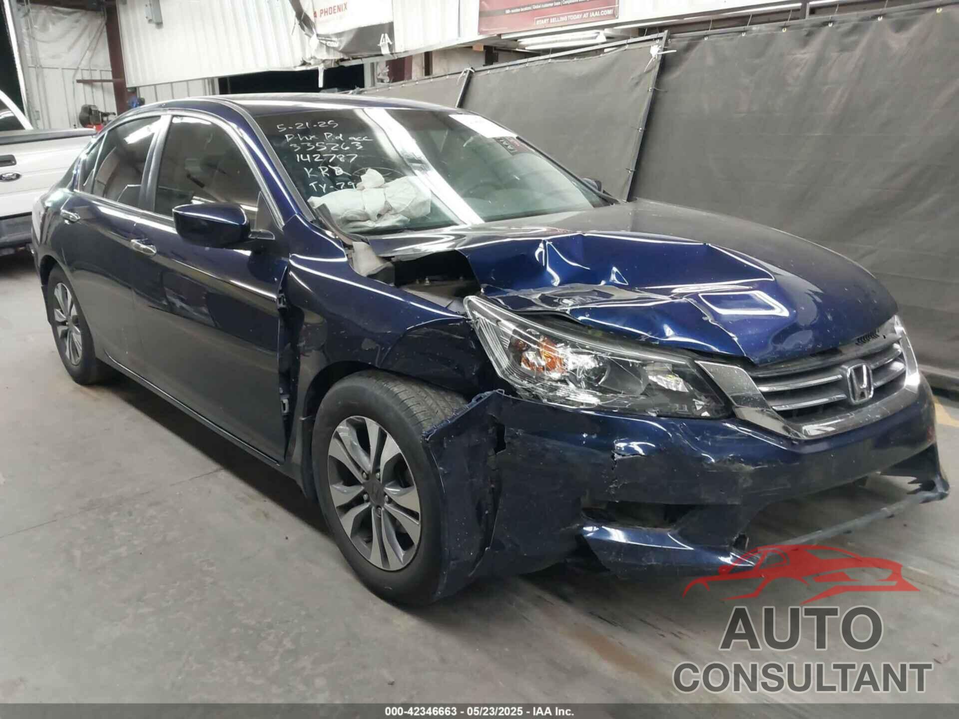 HONDA ACCORD 2013 - 1HGCR2F34DA142787