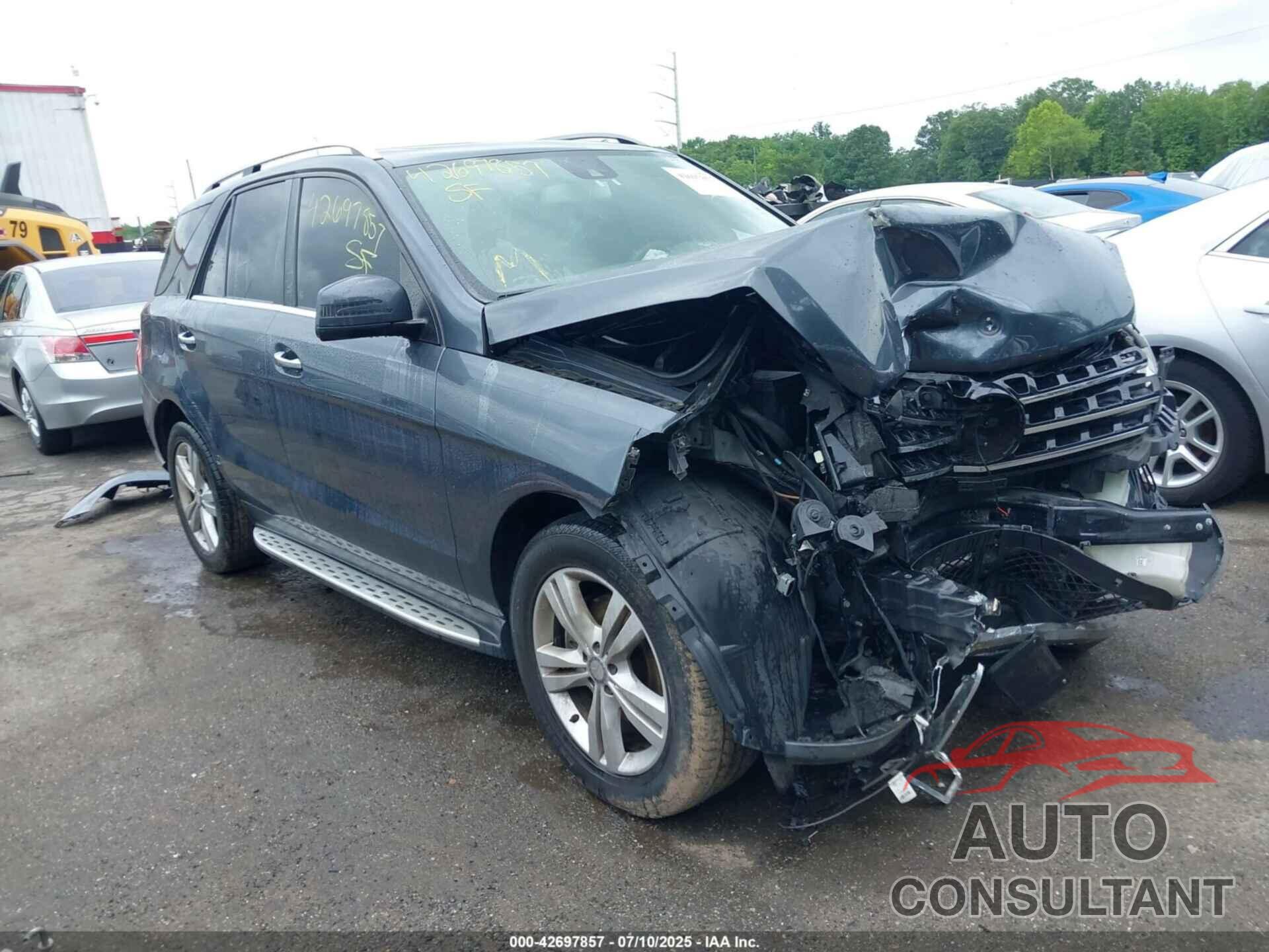 MERCEDES-BENZ ML 350 2015 - 4JGDA5HB6FA596506