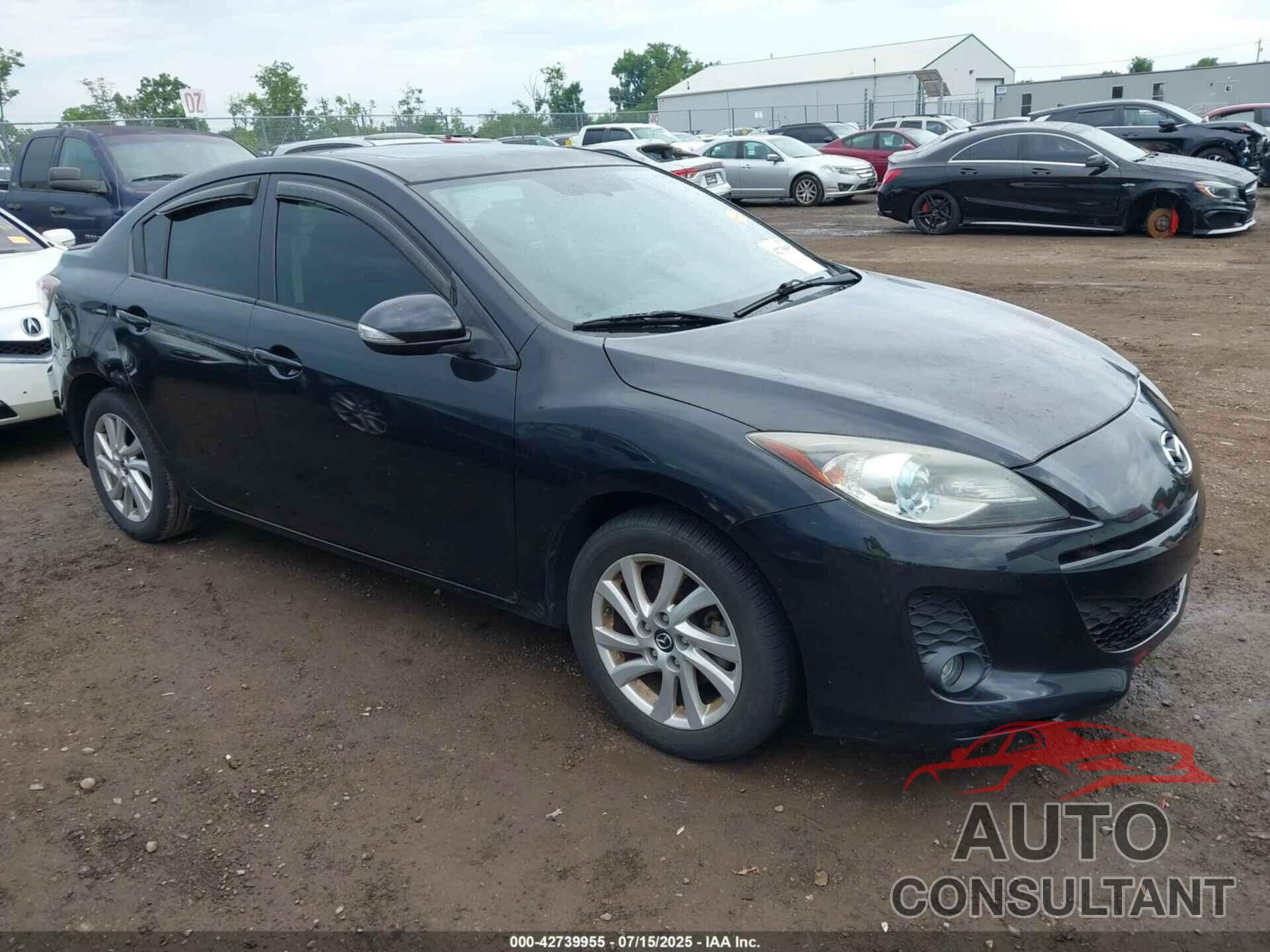 MAZDA MAZDA3 2013 - JM1BL1W7XD1780499