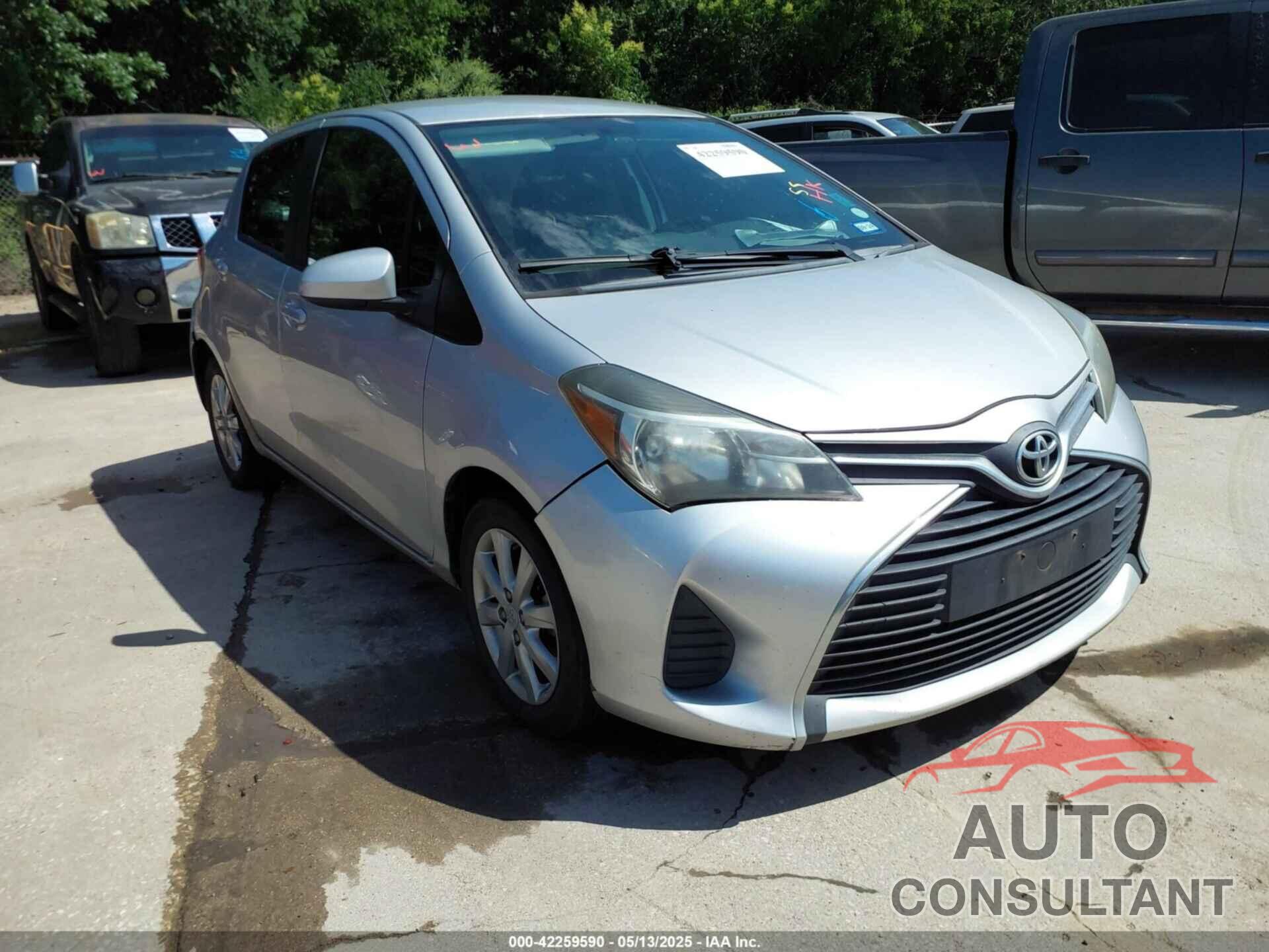 TOYOTA YARIS 2016 - VNKKTUD3XGA060102