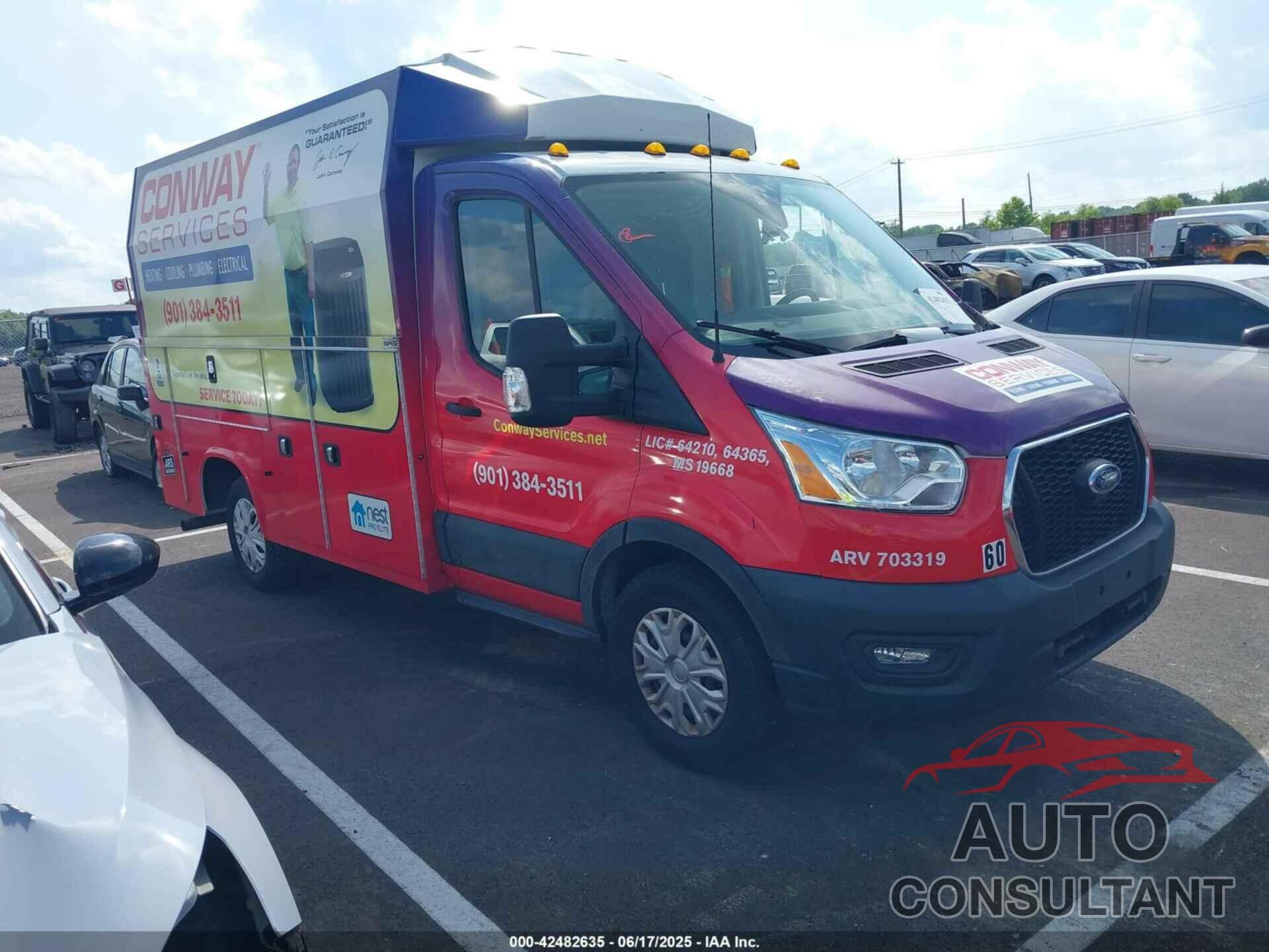 FORD TRANSIT-350 CUTAWAY 2020 - 1FDBW5P8XLKB41453