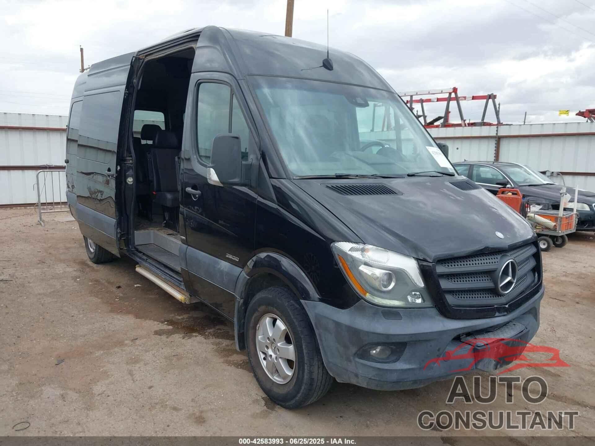 MERCEDES-BENZ SPRINTER 2500 2015 - WDZPE8CCXFP163954