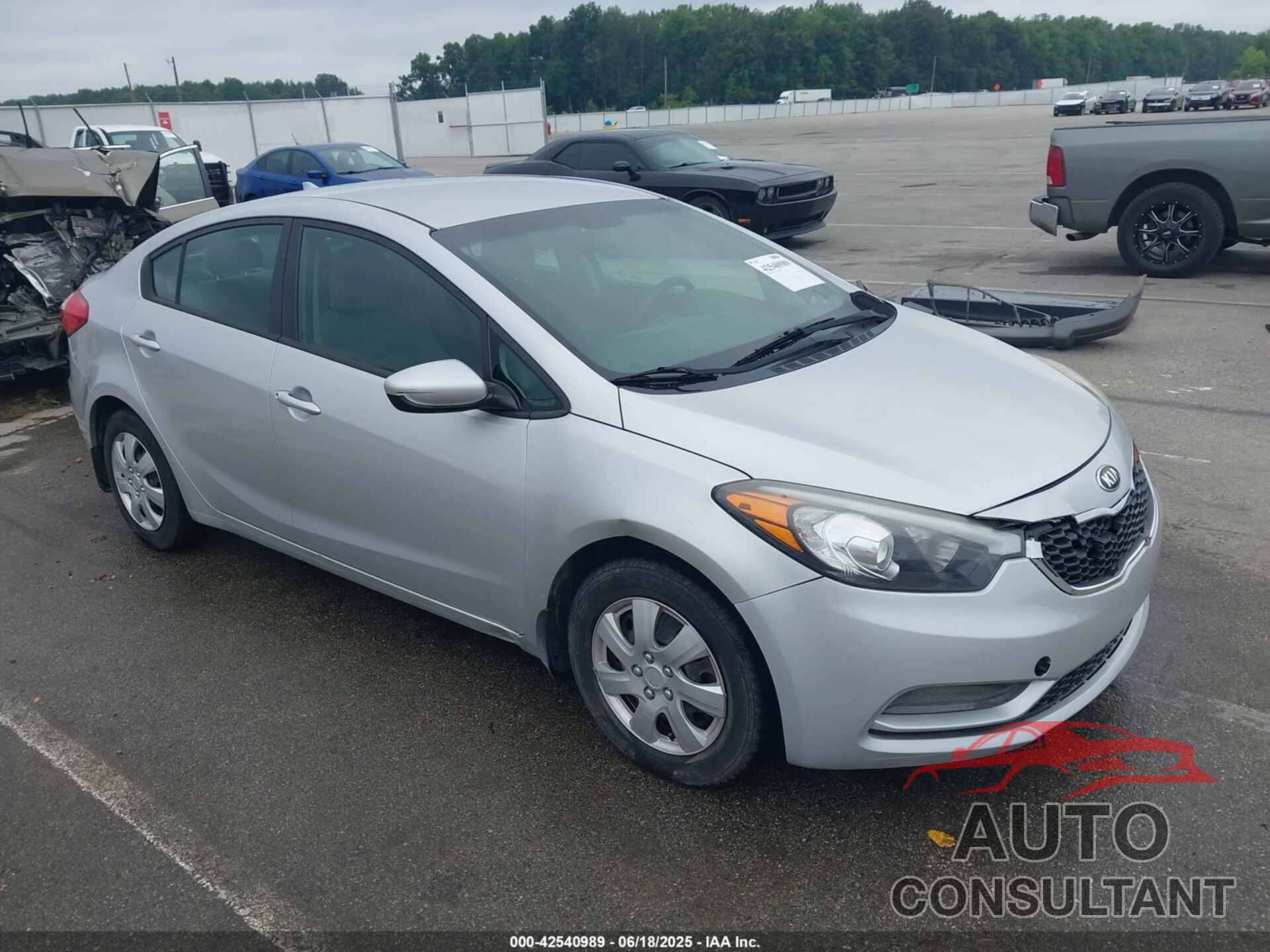 KIA FORTE 2015 - KNAFK4A67F5431474