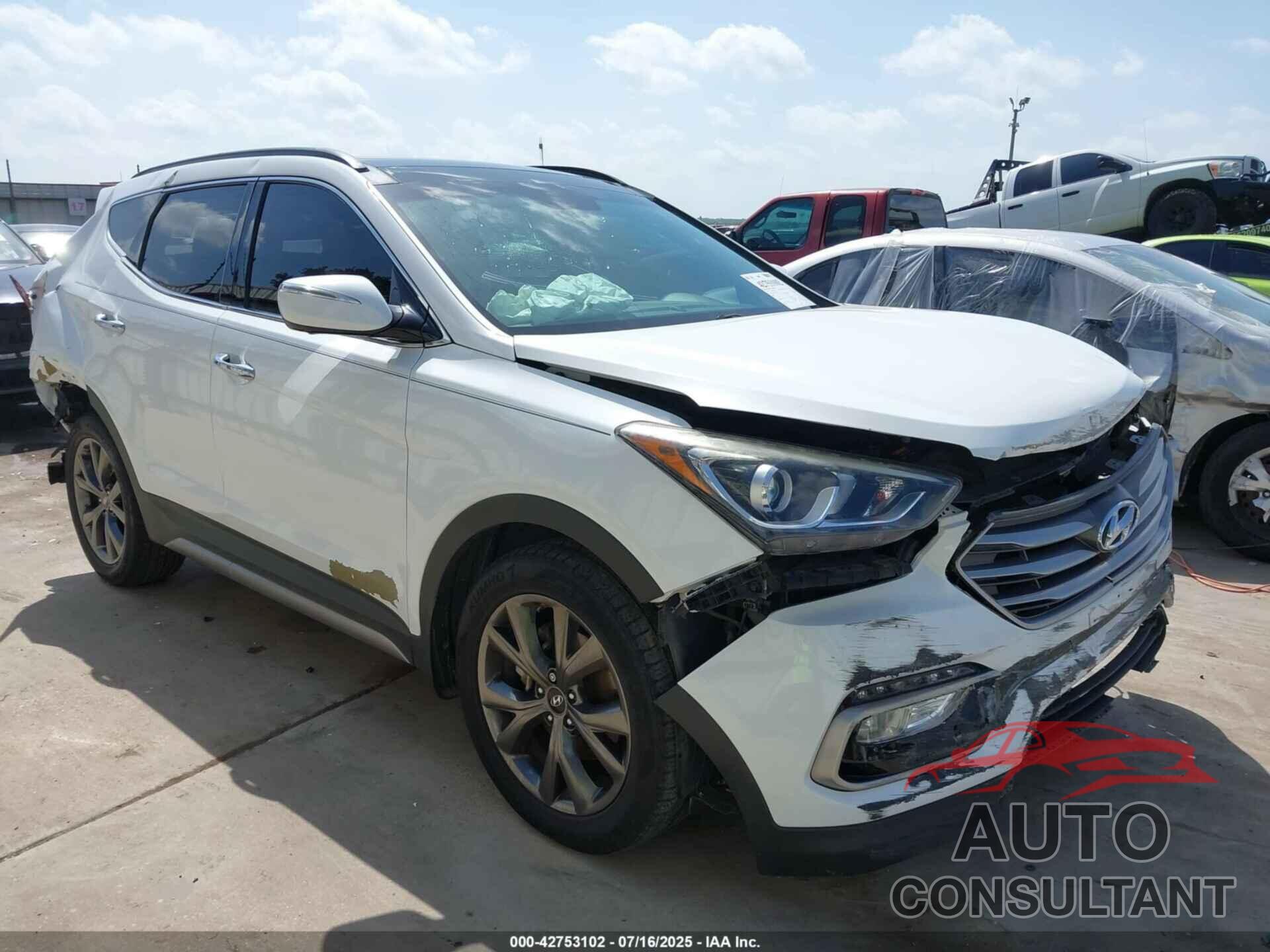HYUNDAI SANTA FE SPORT 2017 - 5NMZW4LA1HH042352
