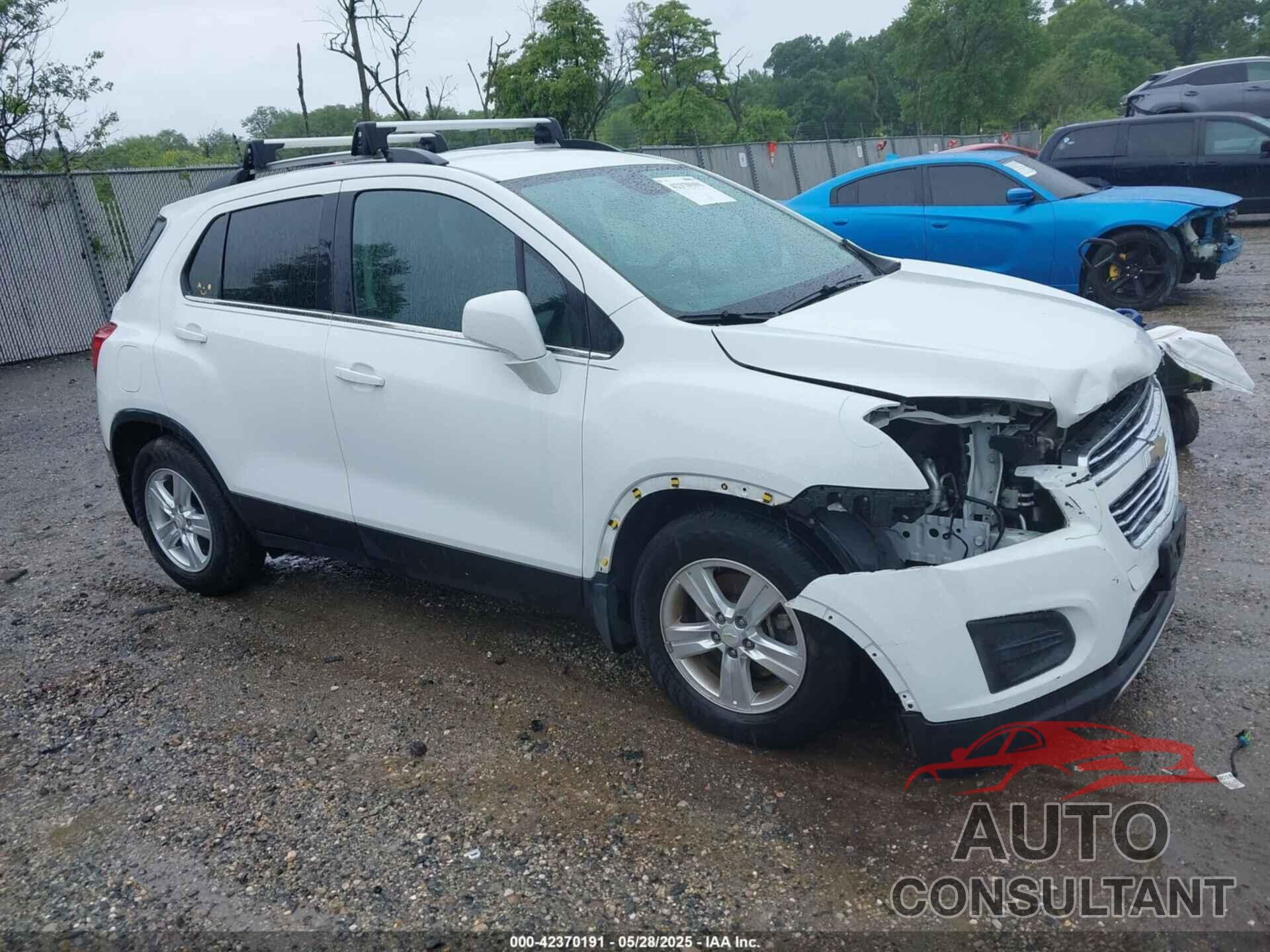 CHEVROLET TRAX 2015 - KL7CJLSB4FB226160
