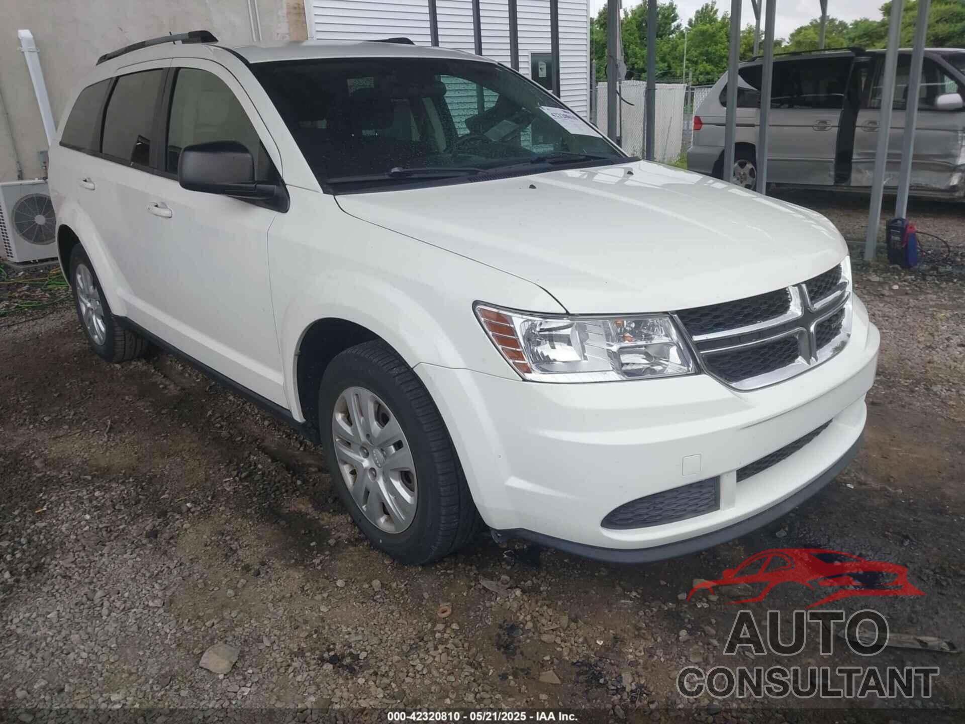 DODGE JOURNEY 2017 - 3C4PDCAB8HT608108