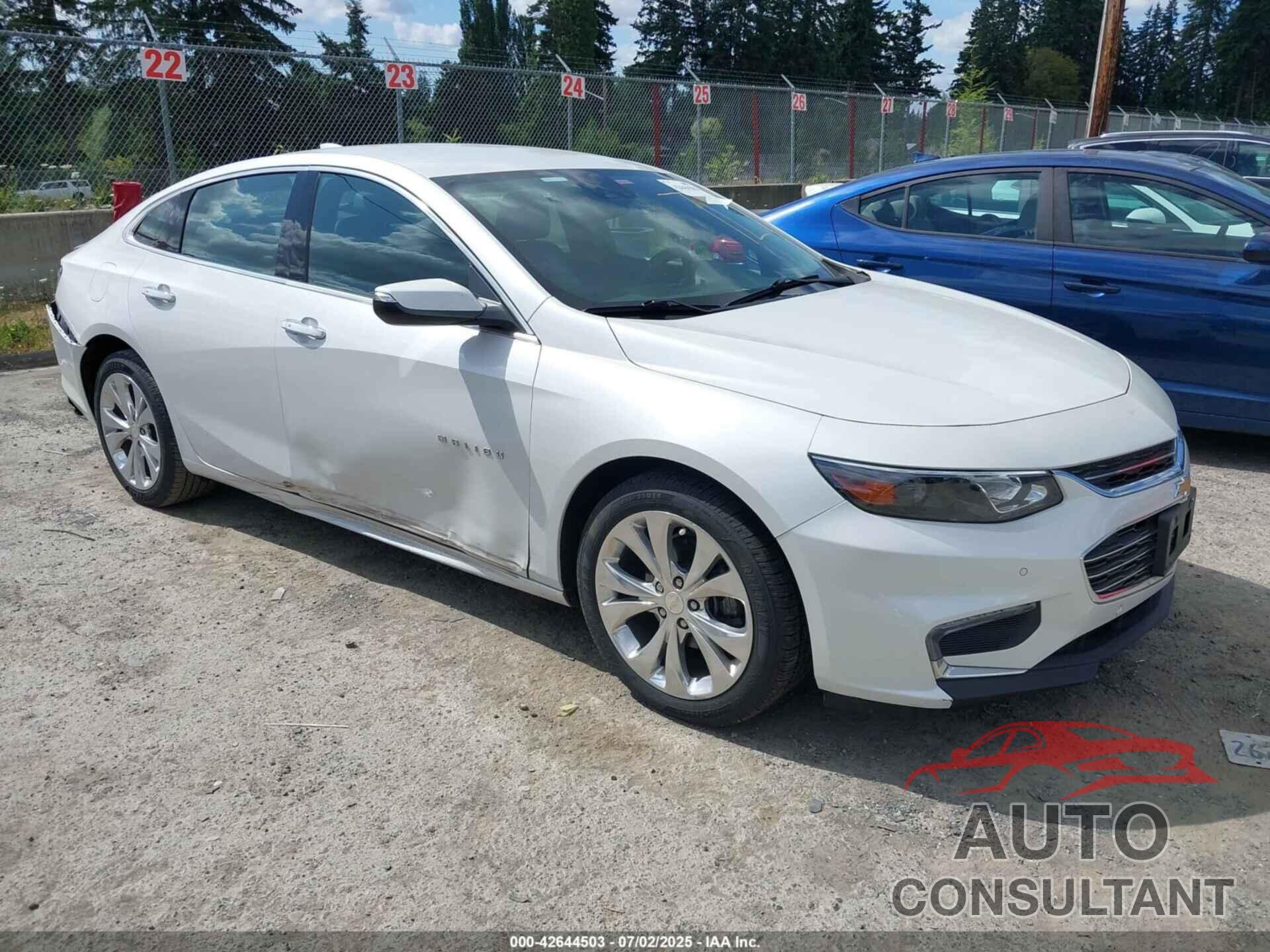 CHEVROLET MALIBU 2018 - 1G1ZE5SX6JF107321