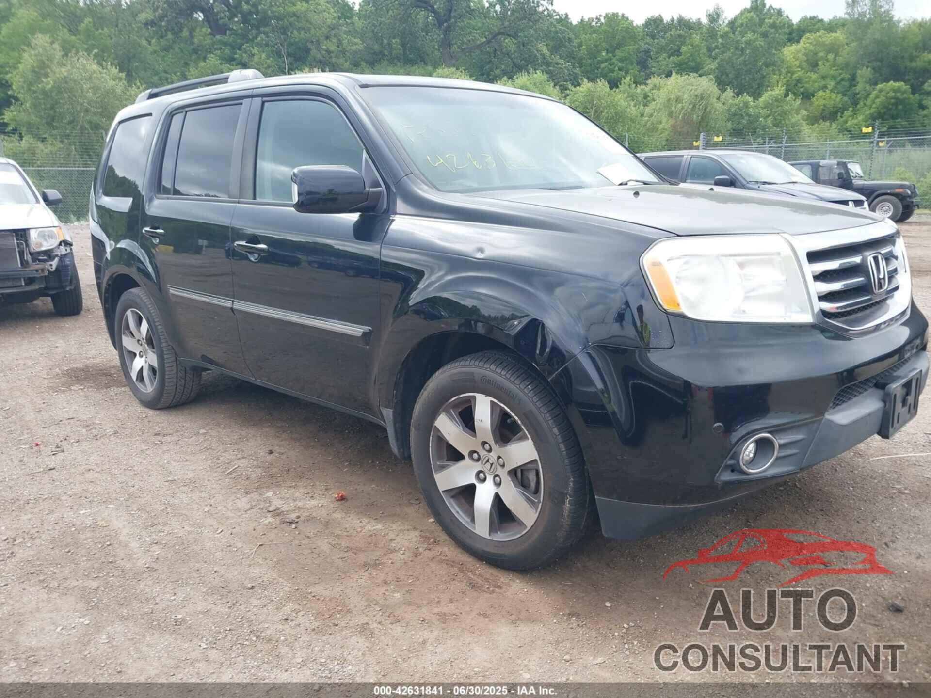 HONDA PILOT 2012 - 5FNYF4H93CB041367