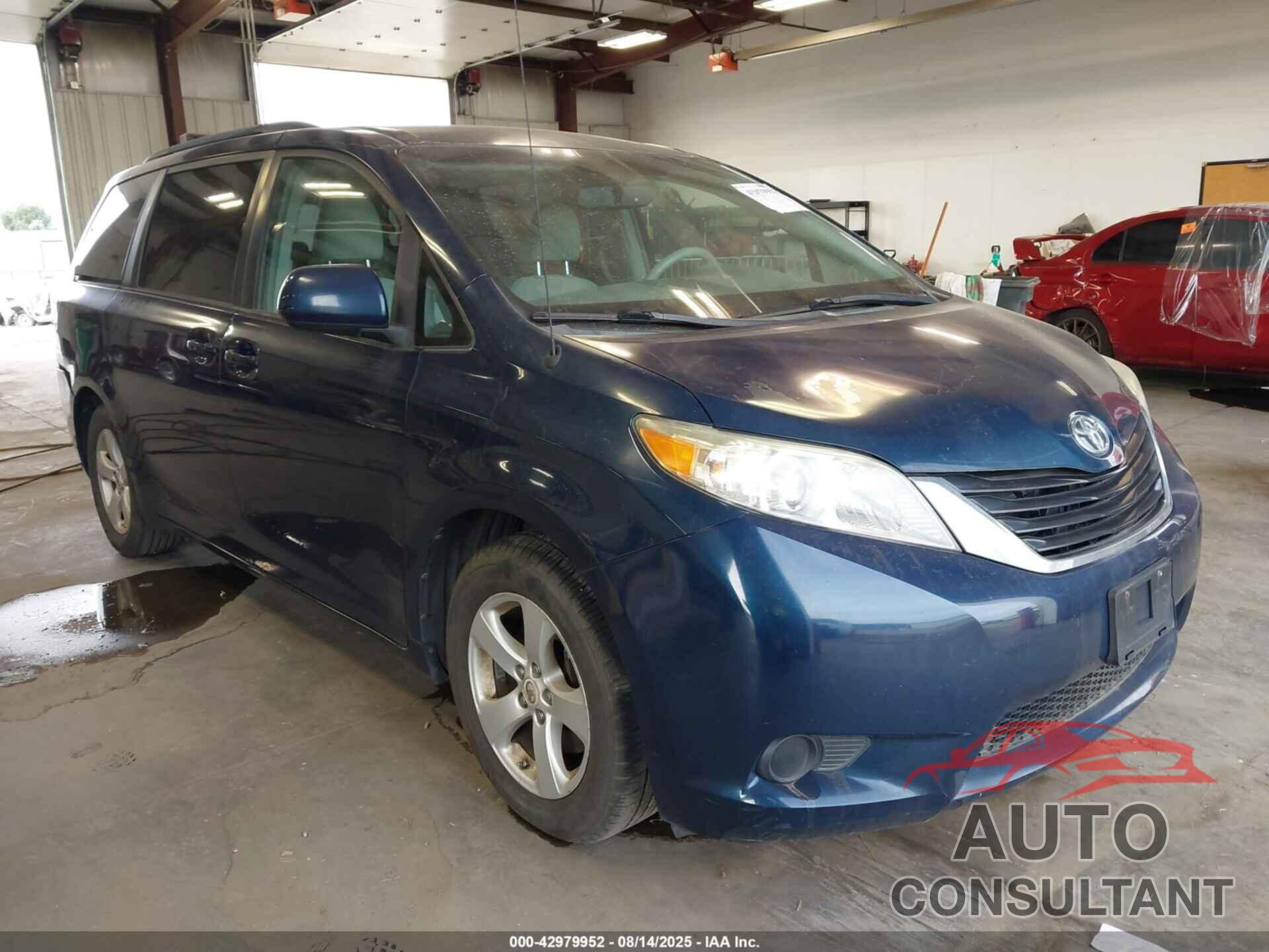 TOYOTA SIENNA 2012 - 5TDKK3DC4CS269466