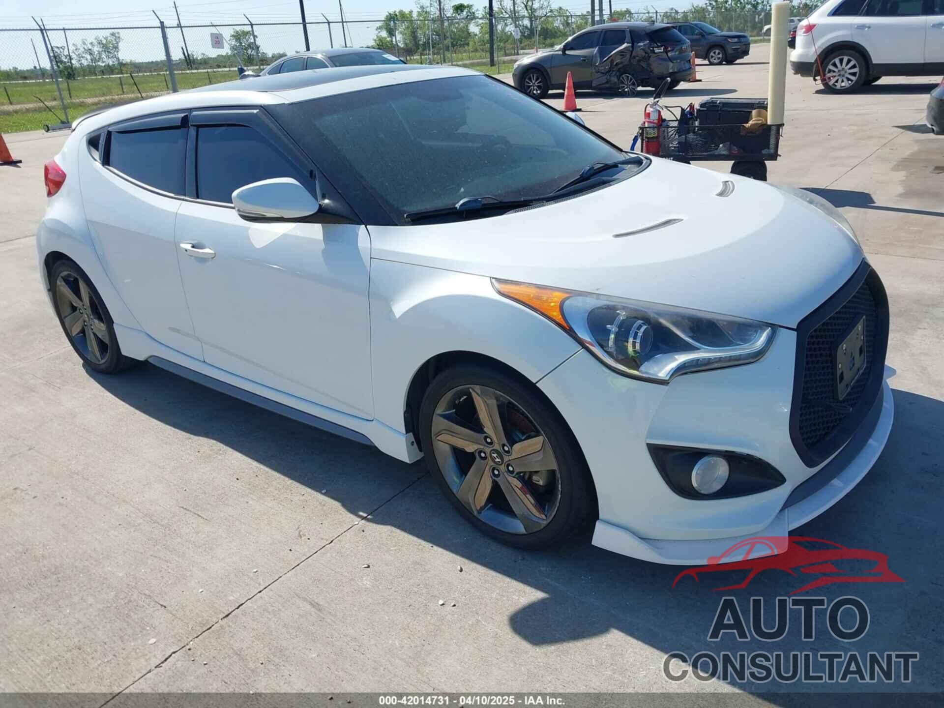 HYUNDAI VELOSTER 2015 - KMHTC6AE8FU218007