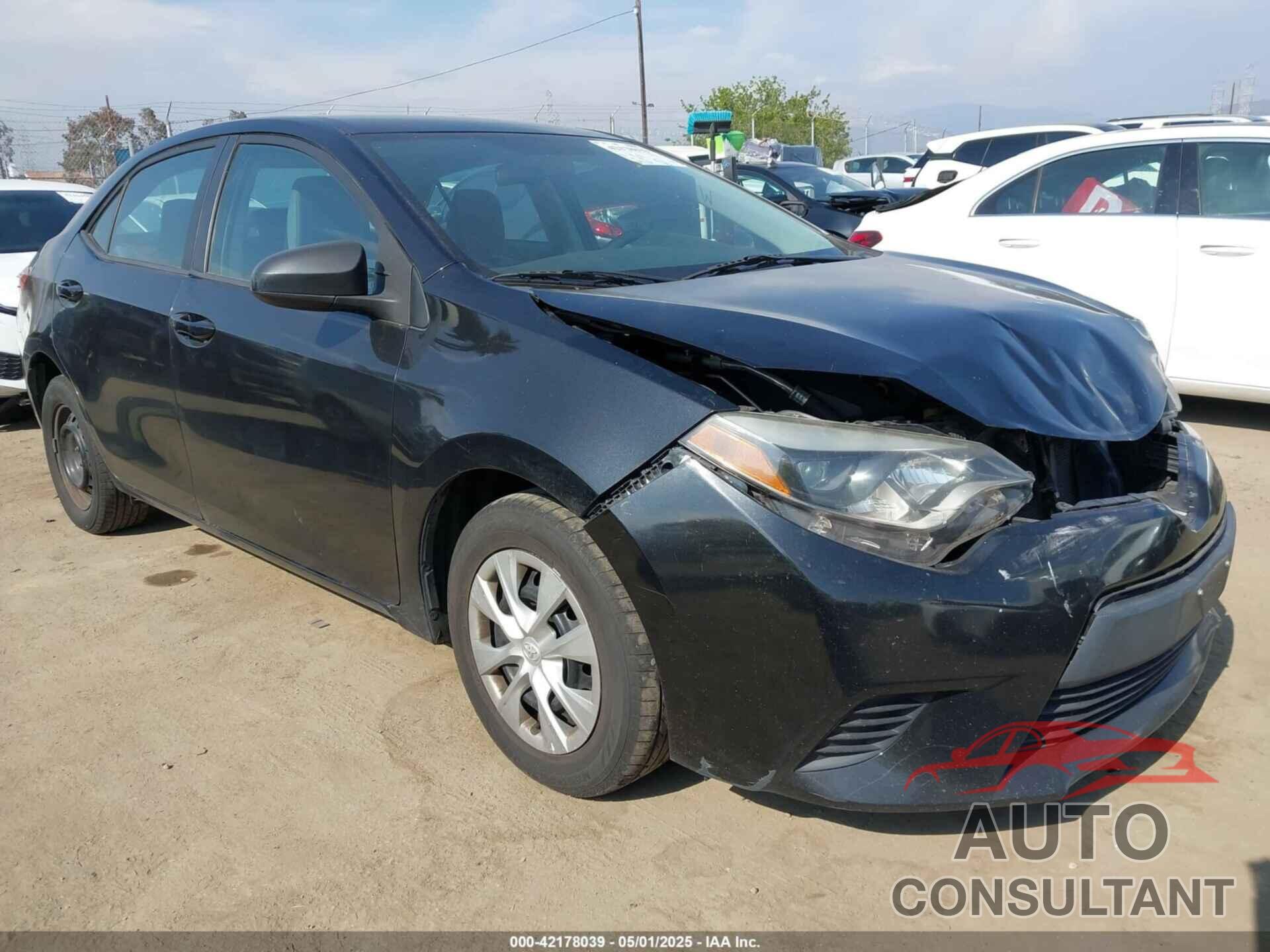 TOYOTA COROLLA 2014 - 5YFBURHE2EP027795