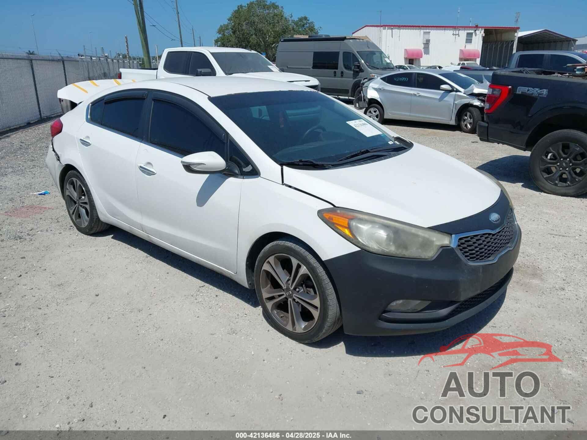 KIA FORTE 2014 - KNAFX4A85E5091016