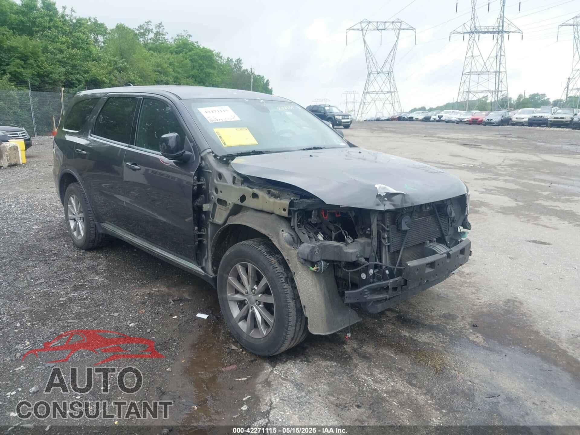 DODGE DURANGO 2017 - 1C4RDJAG5HC898554