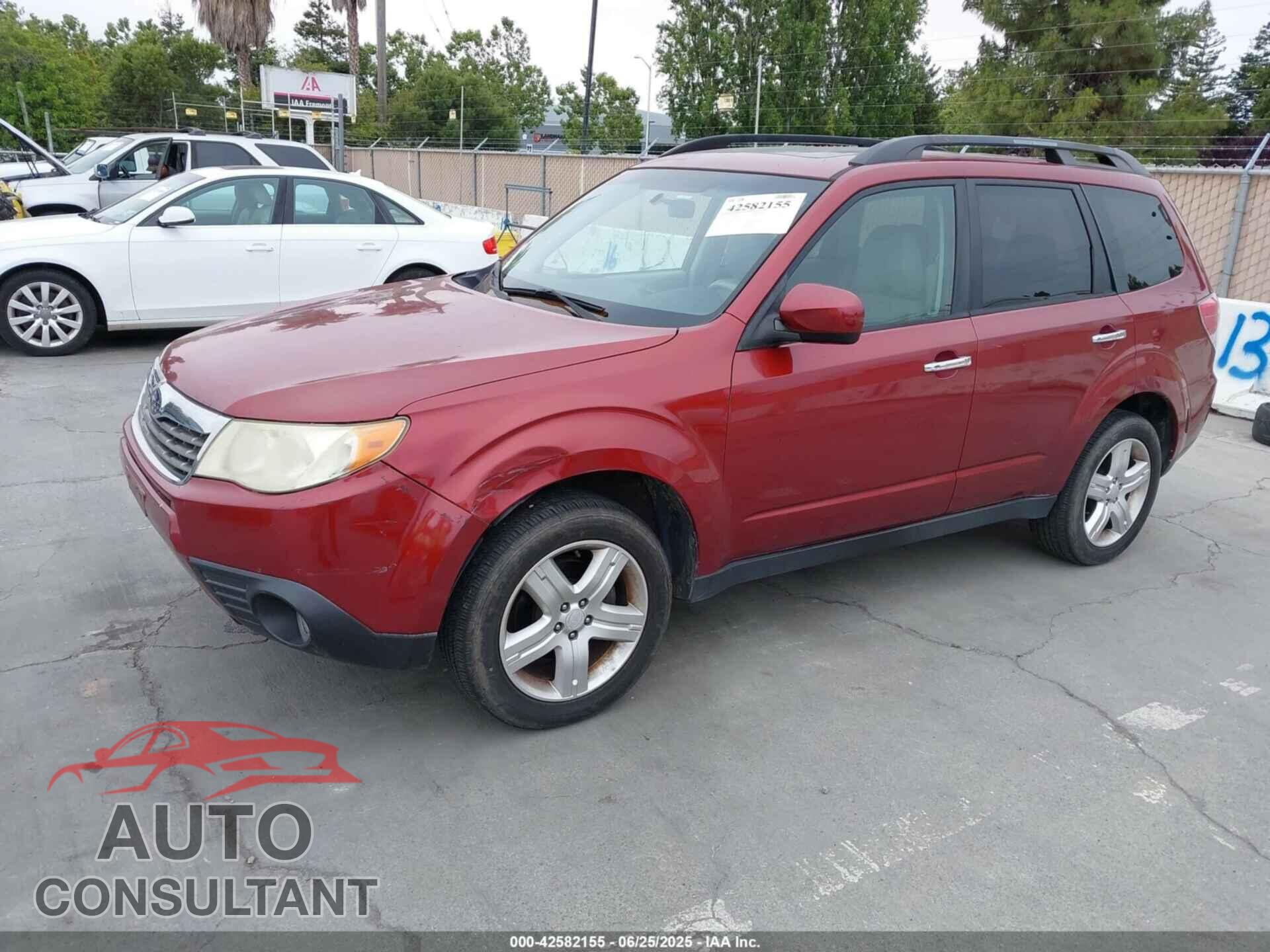 SUBARU FORESTER 2010 - JF2SH6DC2AH784792