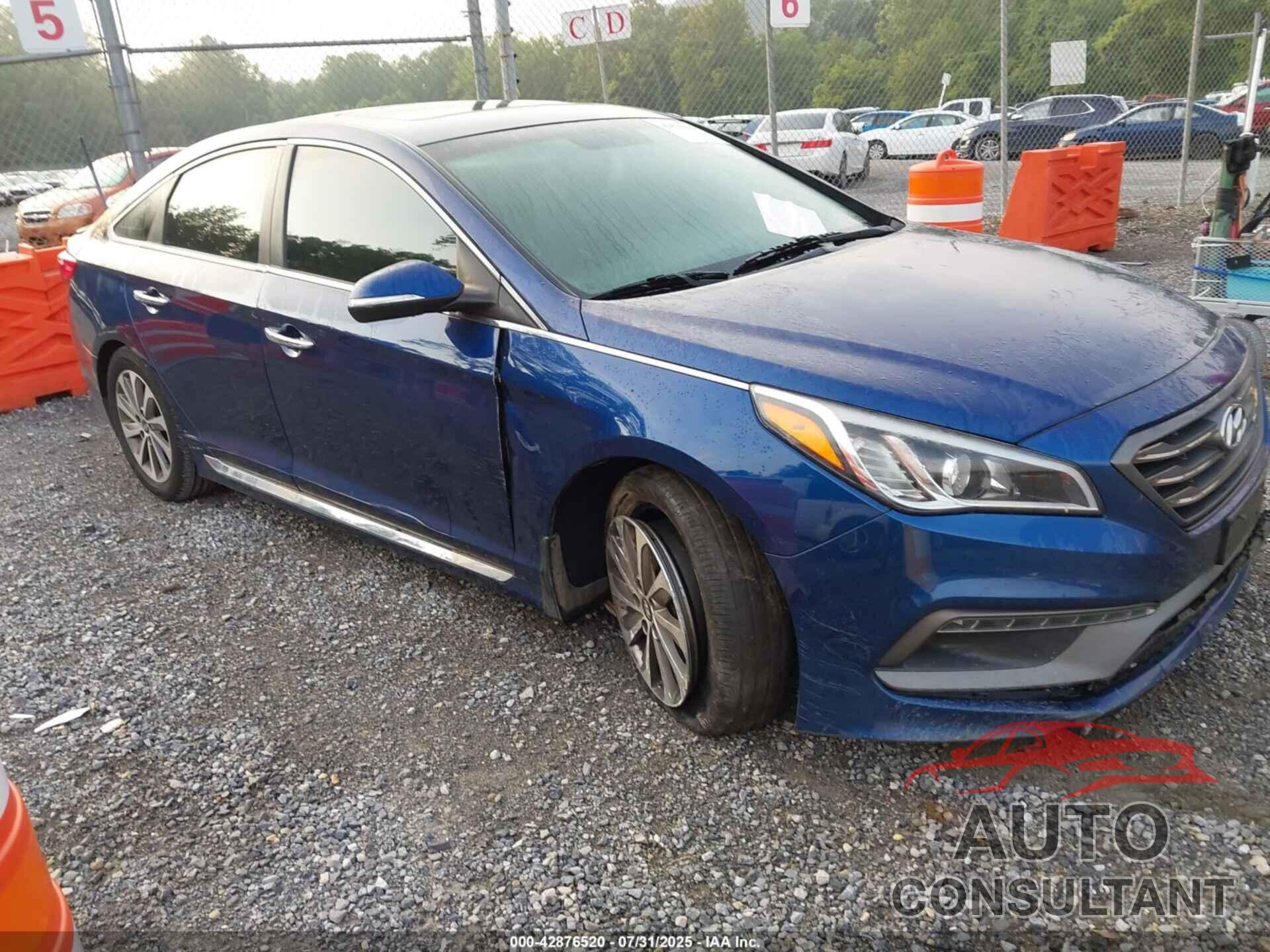 HYUNDAI SONATA 2017 - 5NPE34AF1HH585399