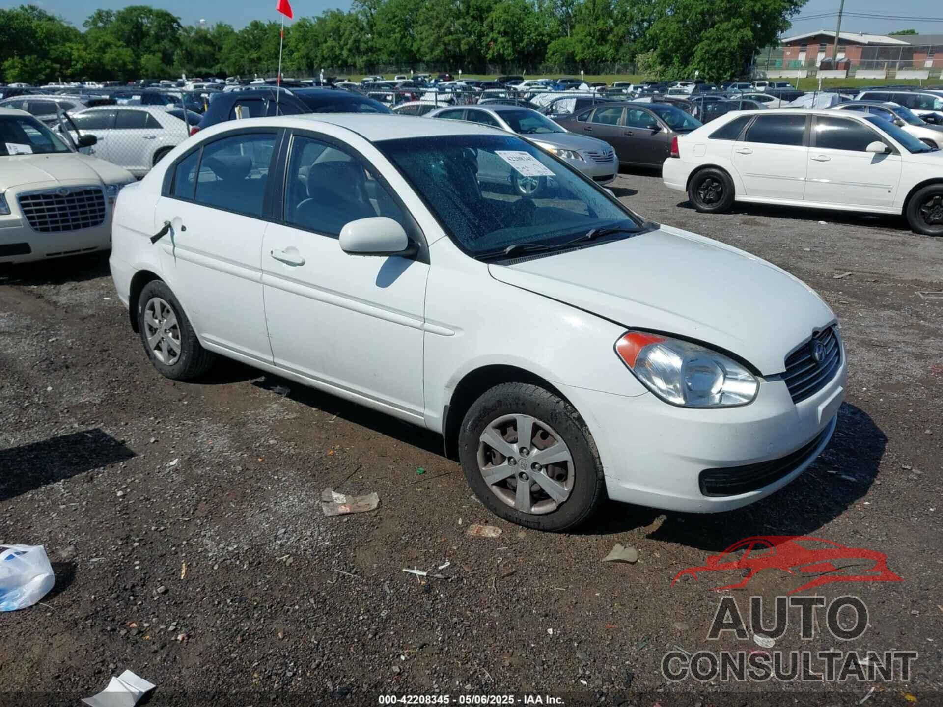 HYUNDAI ACCENT 2011 - KMHCN4AC2BU601769