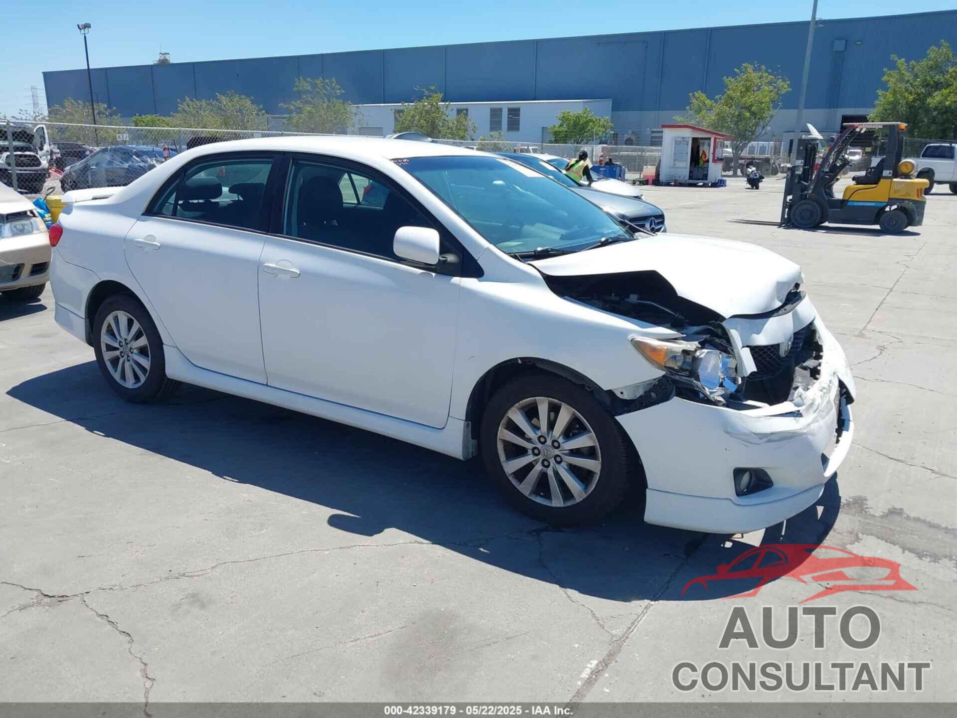 TOYOTA COROLLA 2010 - 2T1BU4EE4AC466613
