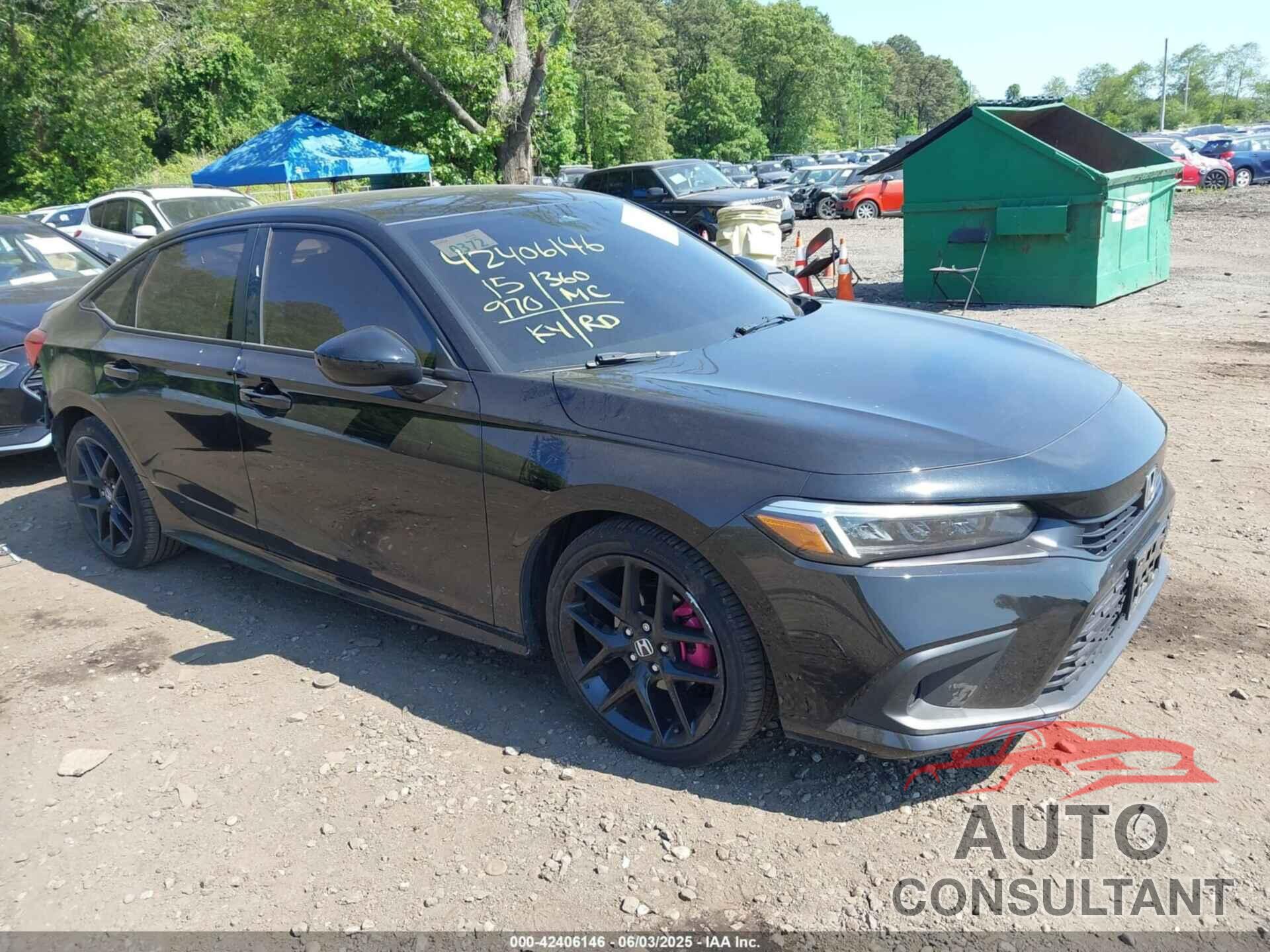 HONDA CIVIC 2023 - 2HGFE2F59PH511952