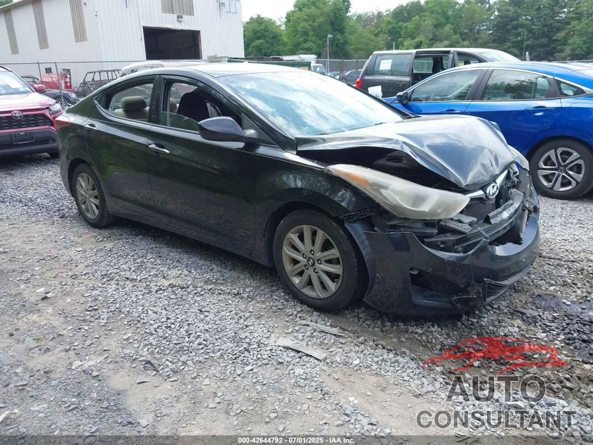 HYUNDAI ELANTRA 2015 - KMHDH4AEXFU279014