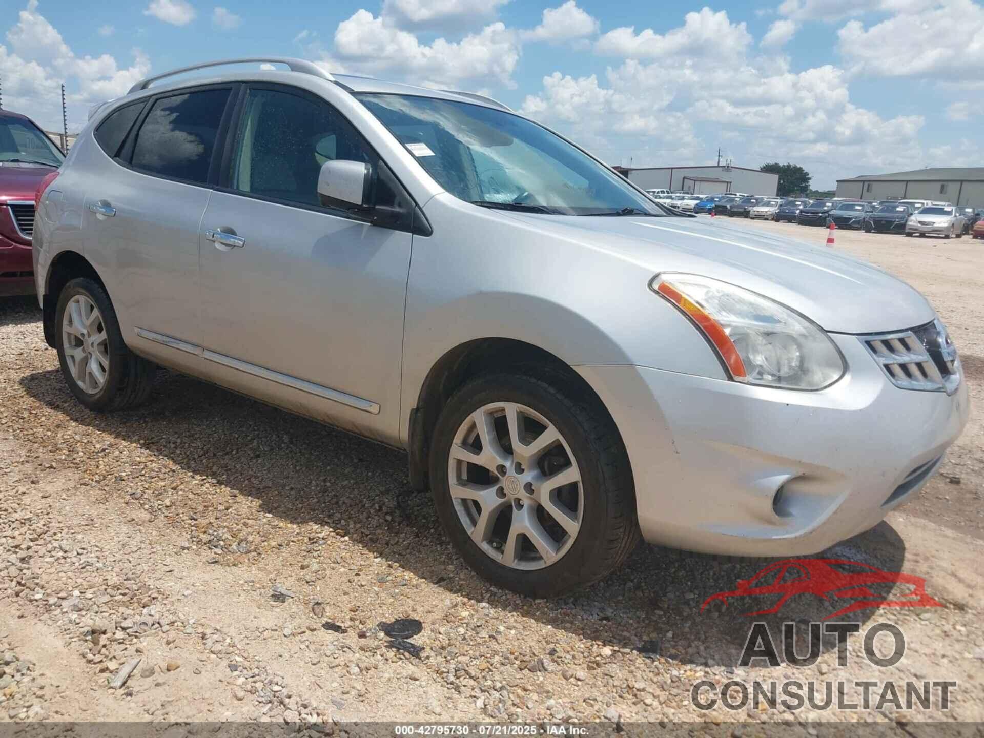NISSAN ROGUE 2012 - JN8AS5MTXCW267281