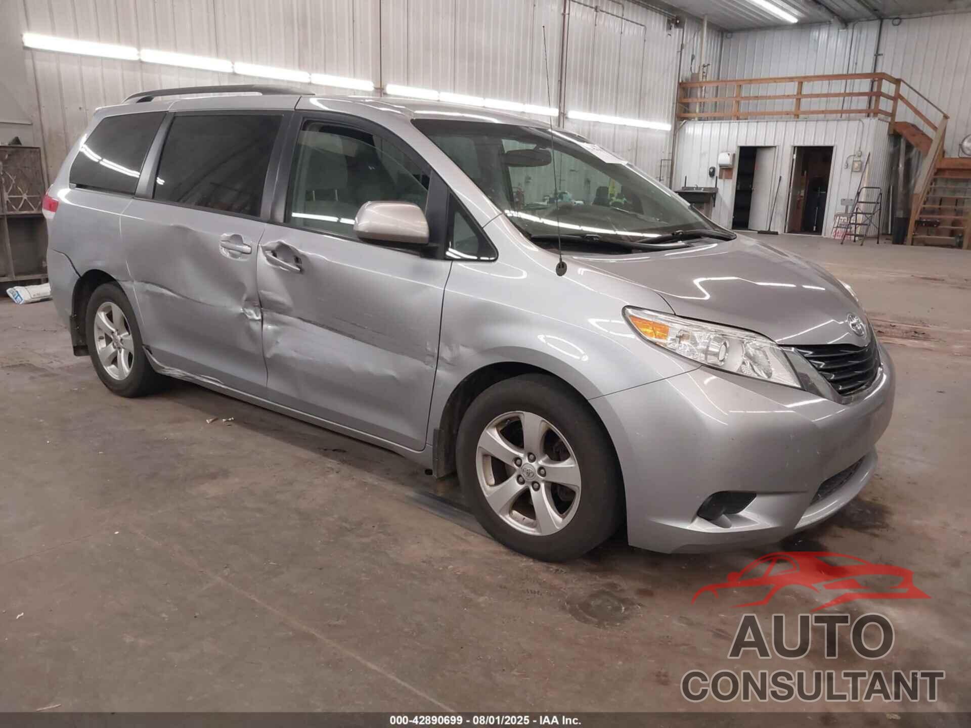 TOYOTA SIENNA 2012 - 5TDKK3DC2CS265495