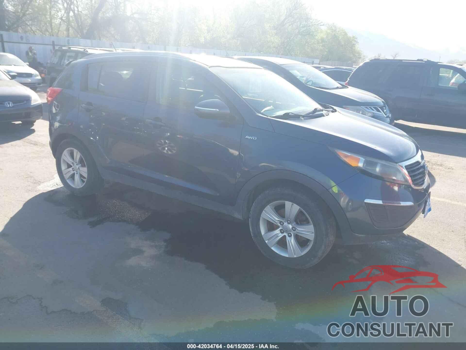 KIA SPORTAGE 2012 - KNDPBCA28C7273676