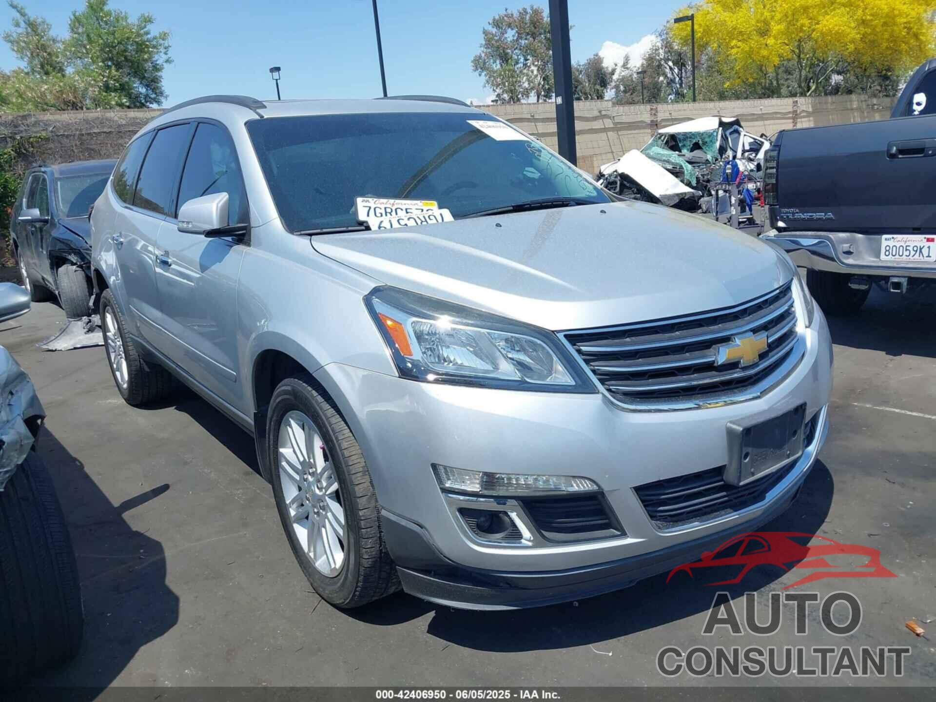 CHEVROLET TRAVERSE 2014 - 1GNKRGKD1EJ345084