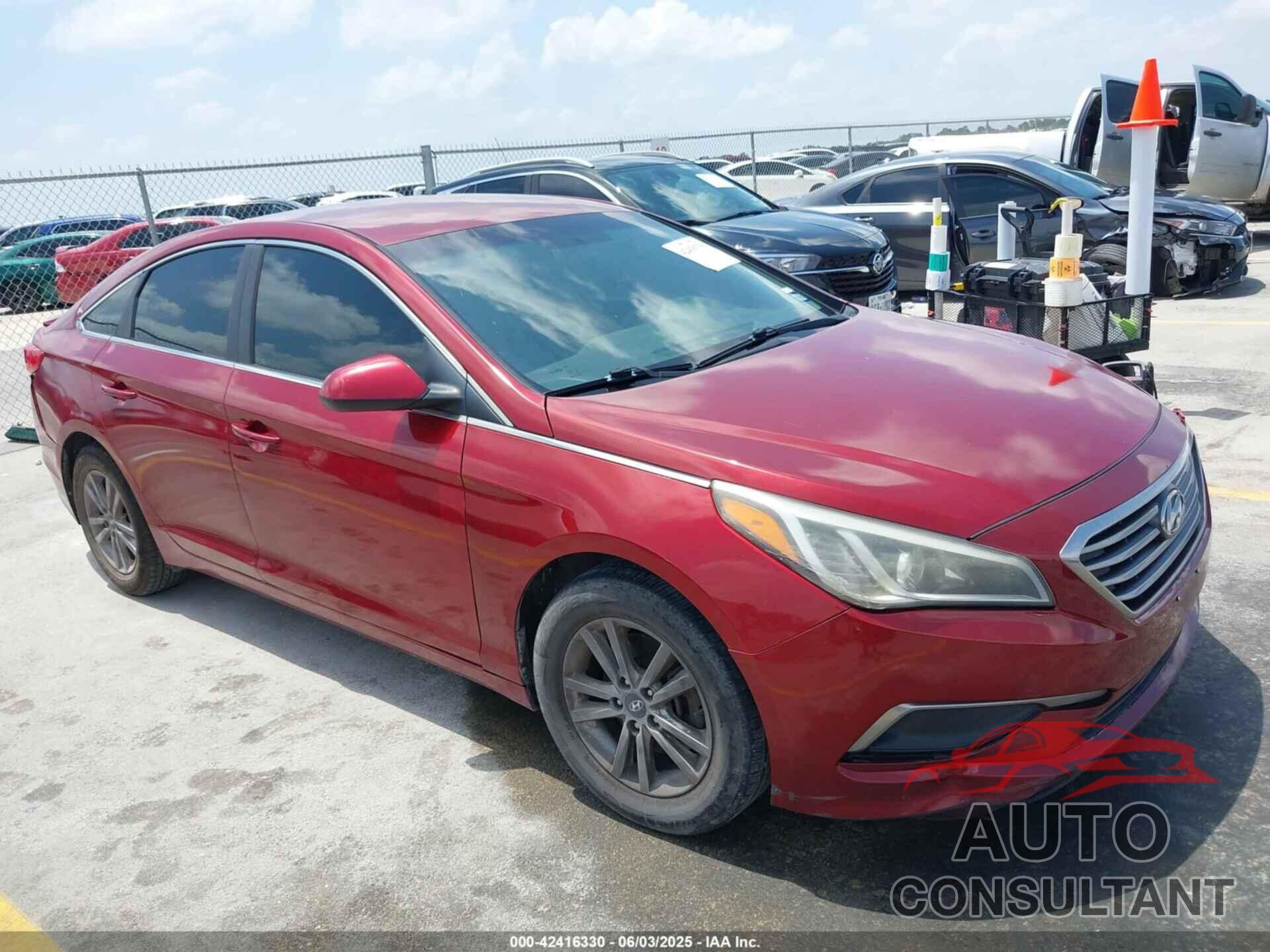 HYUNDAI SONATA 2016 - 5NPE24AF4GH275703
