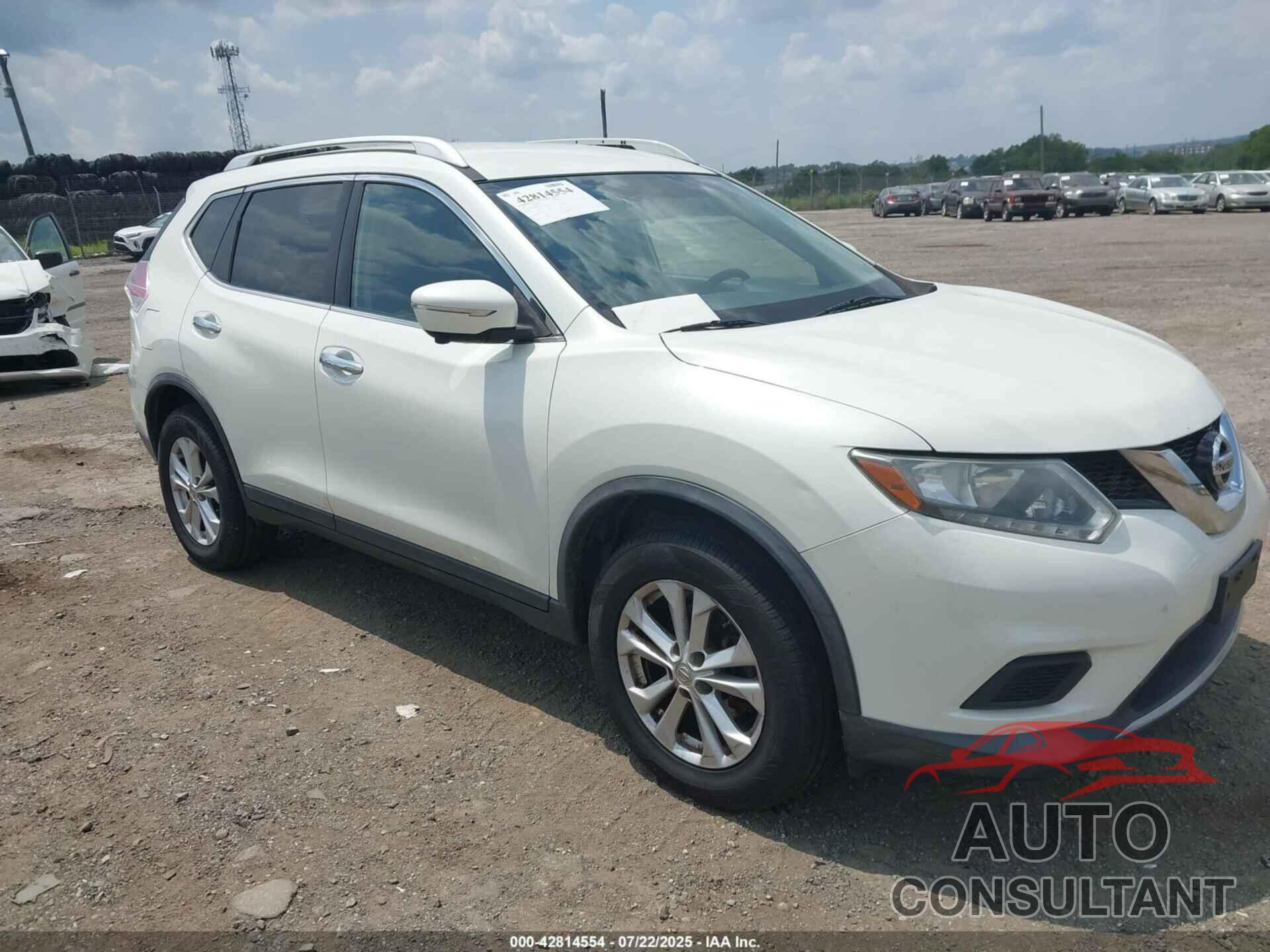 NISSAN ROGUE 2015 - KNMAT2MV4FP521798