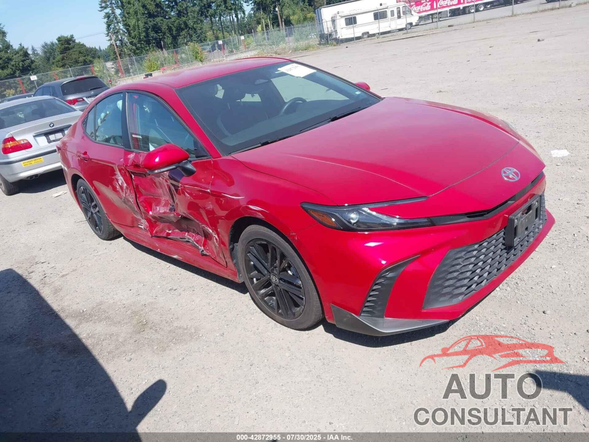 TOYOTA CAMRY 2025 - 4T1DAACK7SU010727