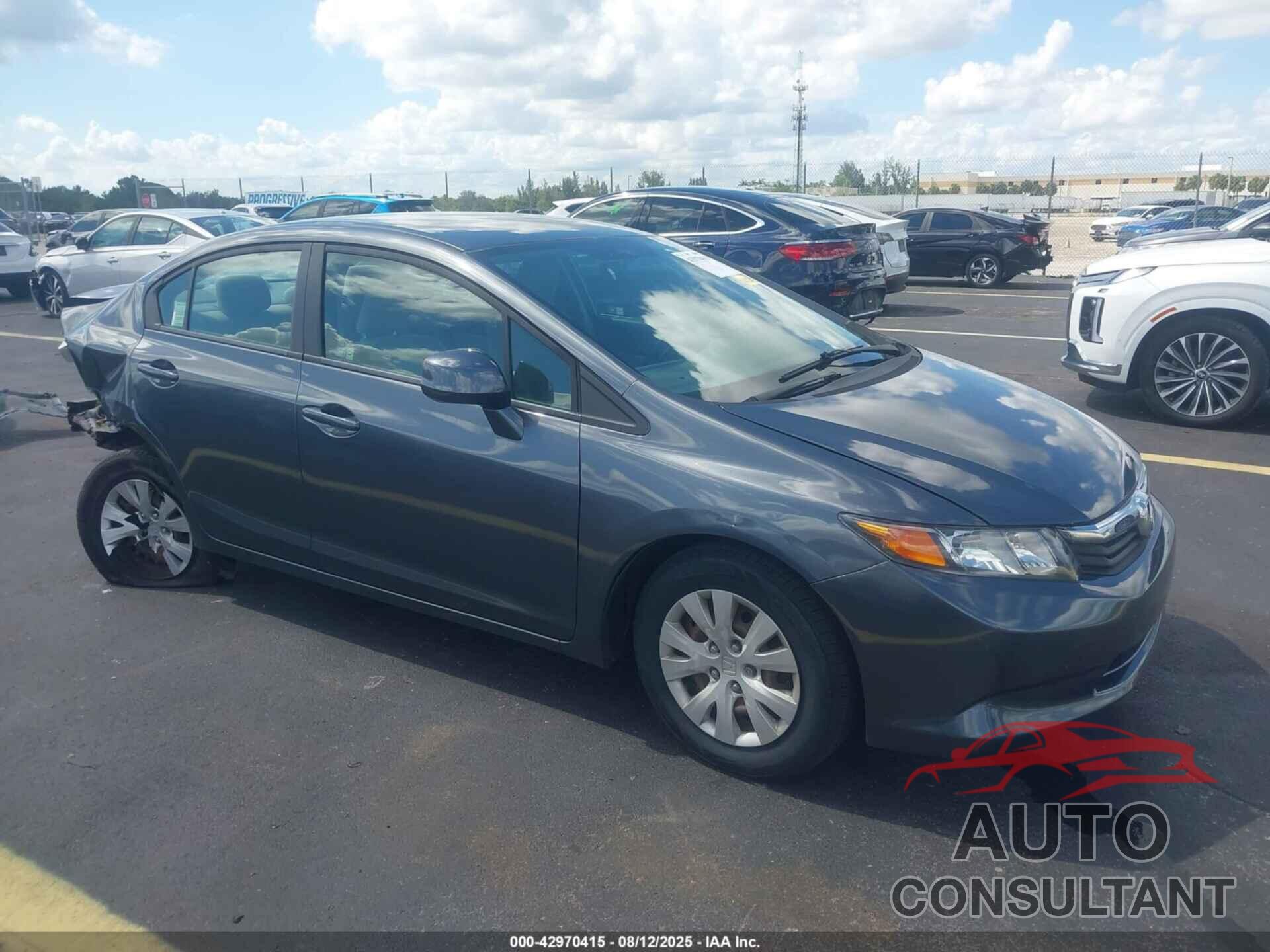 HONDA CIVIC 2012 - 19XFB2F5XCE007813