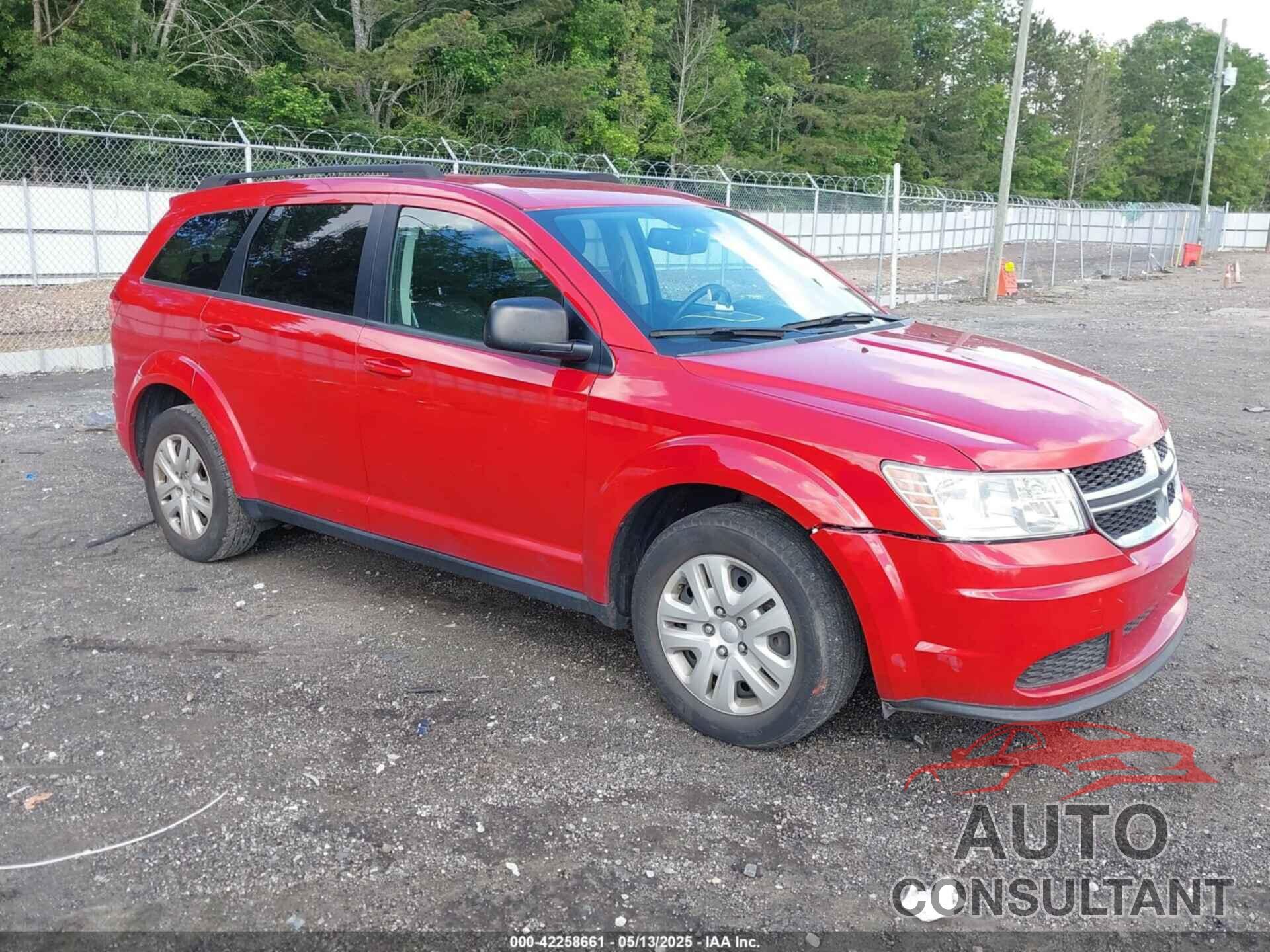 DODGE JOURNEY 2016 - 3C4PDCAB8GT147510