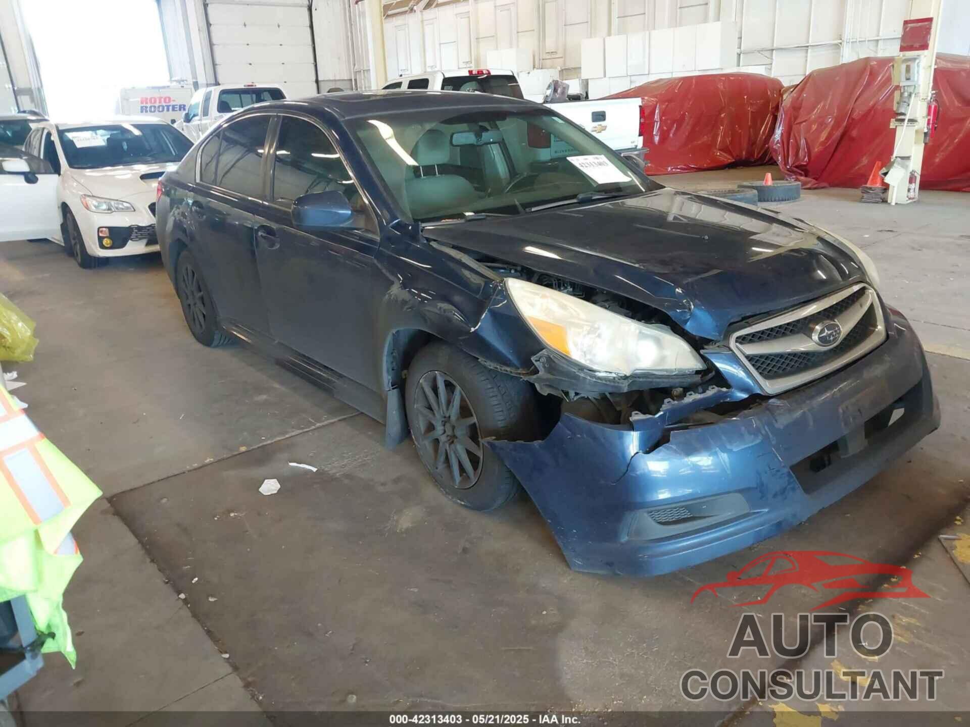 SUBARU LEGACY 2010 - 4S3BMBE69A3218833