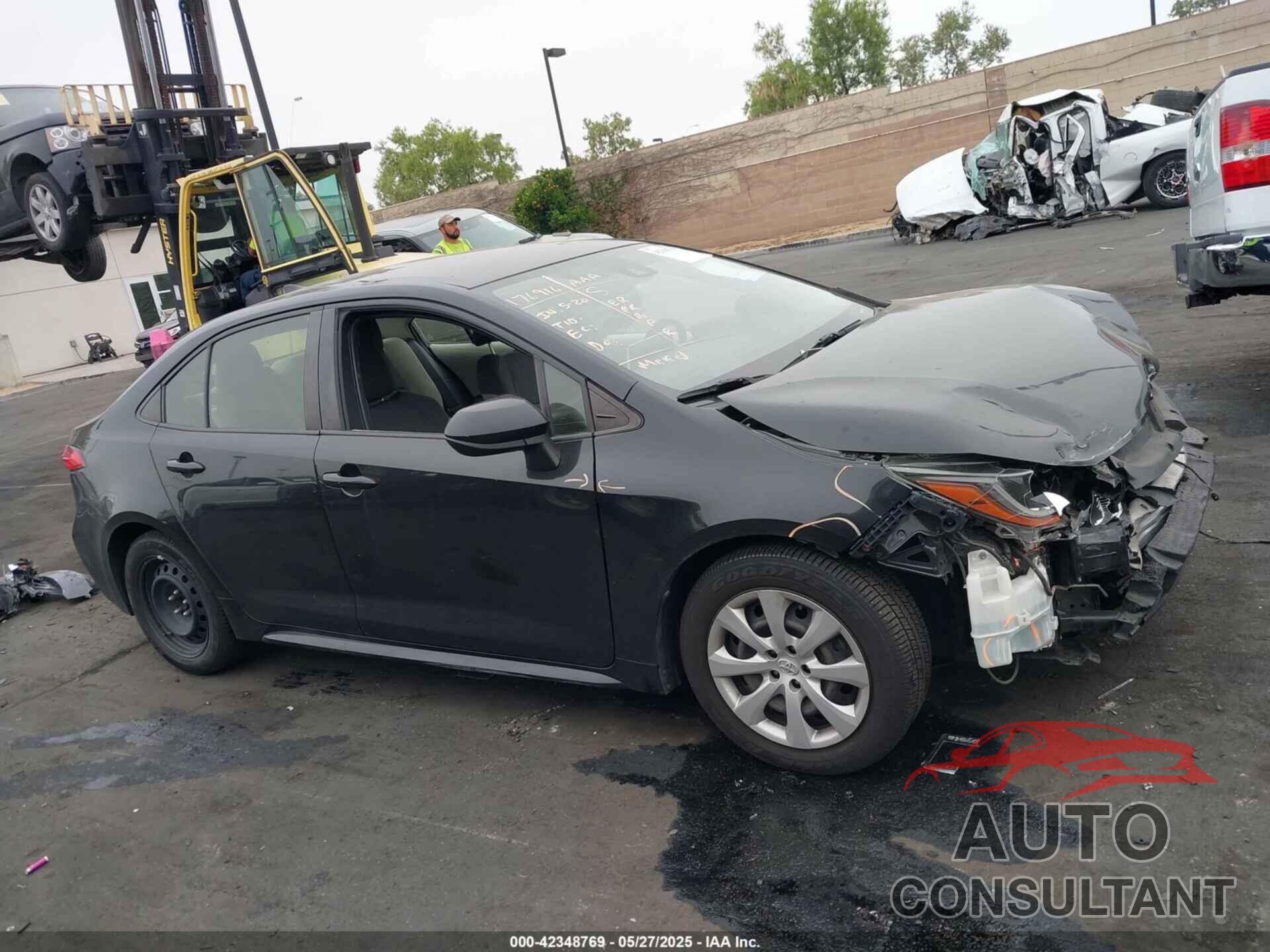 TOYOTA COROLLA 2021 - JTDEPMAE7MJ163411