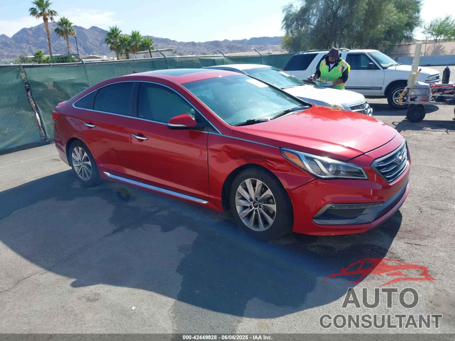 HYUNDAI SONATA 2017 - 5NPE34AF2HH559667