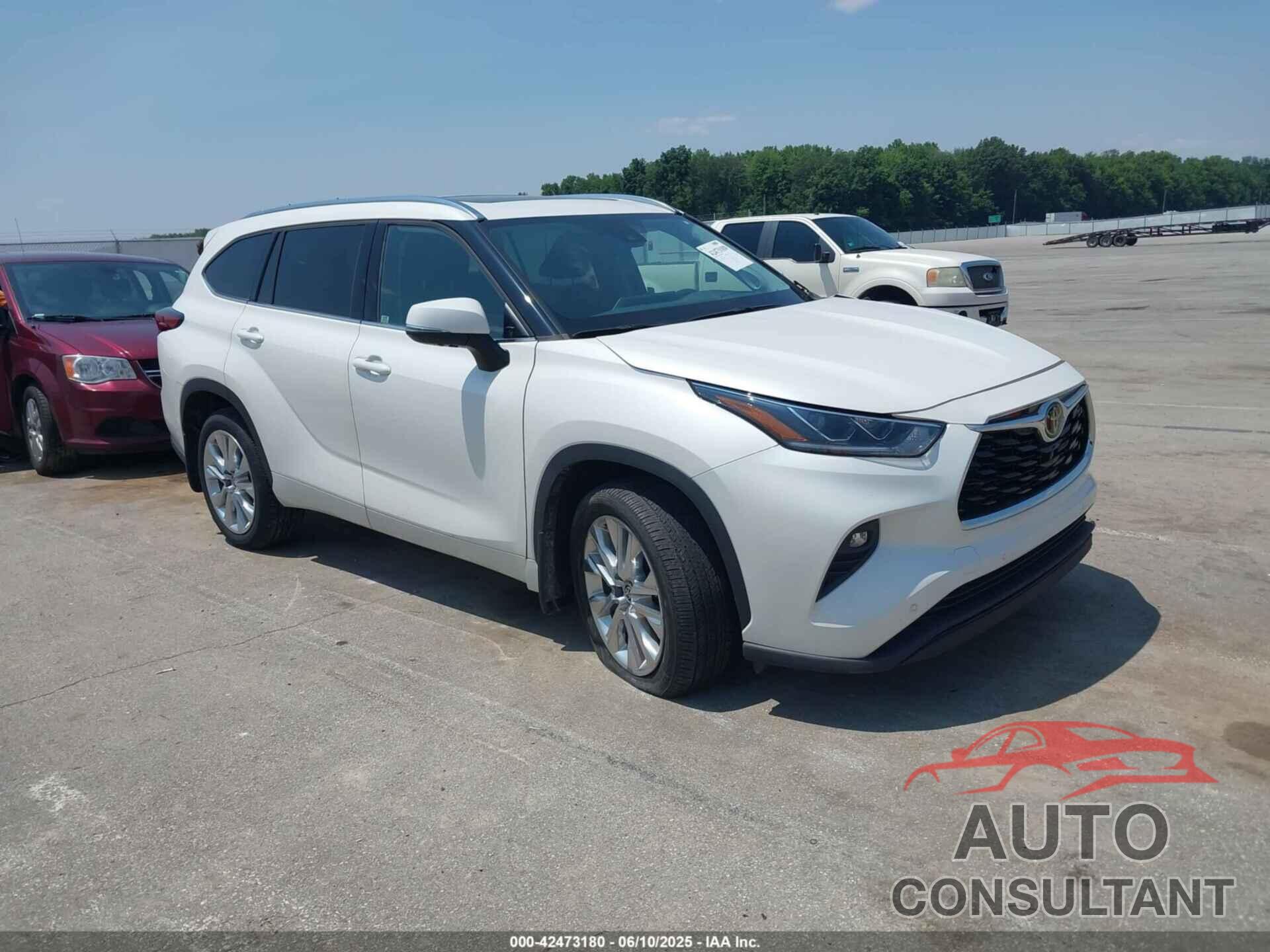 TOYOTA HIGHLANDER 2021 - 5TDDZRBH3MS088852