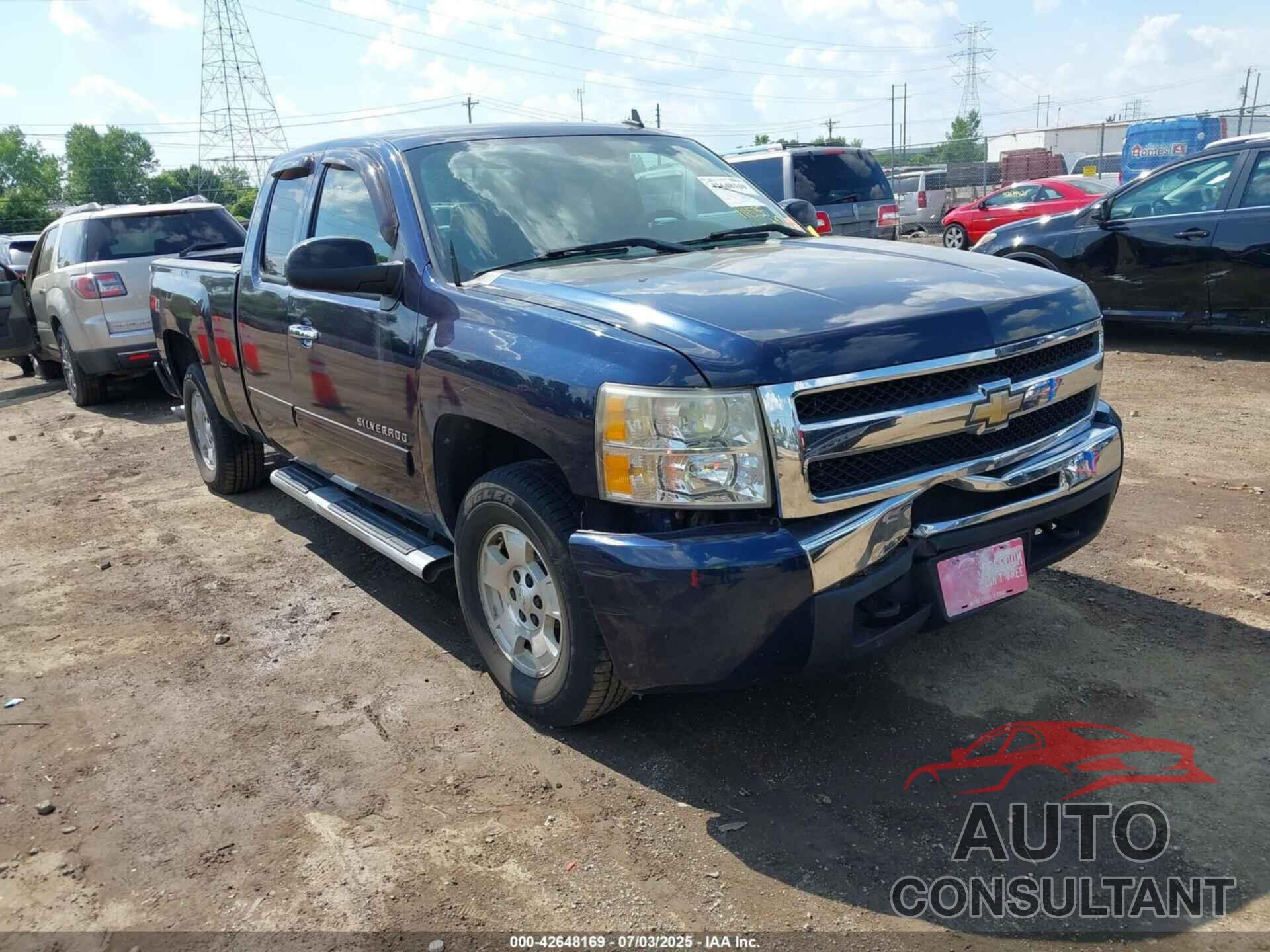 CHEVROLET SILVERADO 1500 2010 - 1GCSKSE36AZ149589