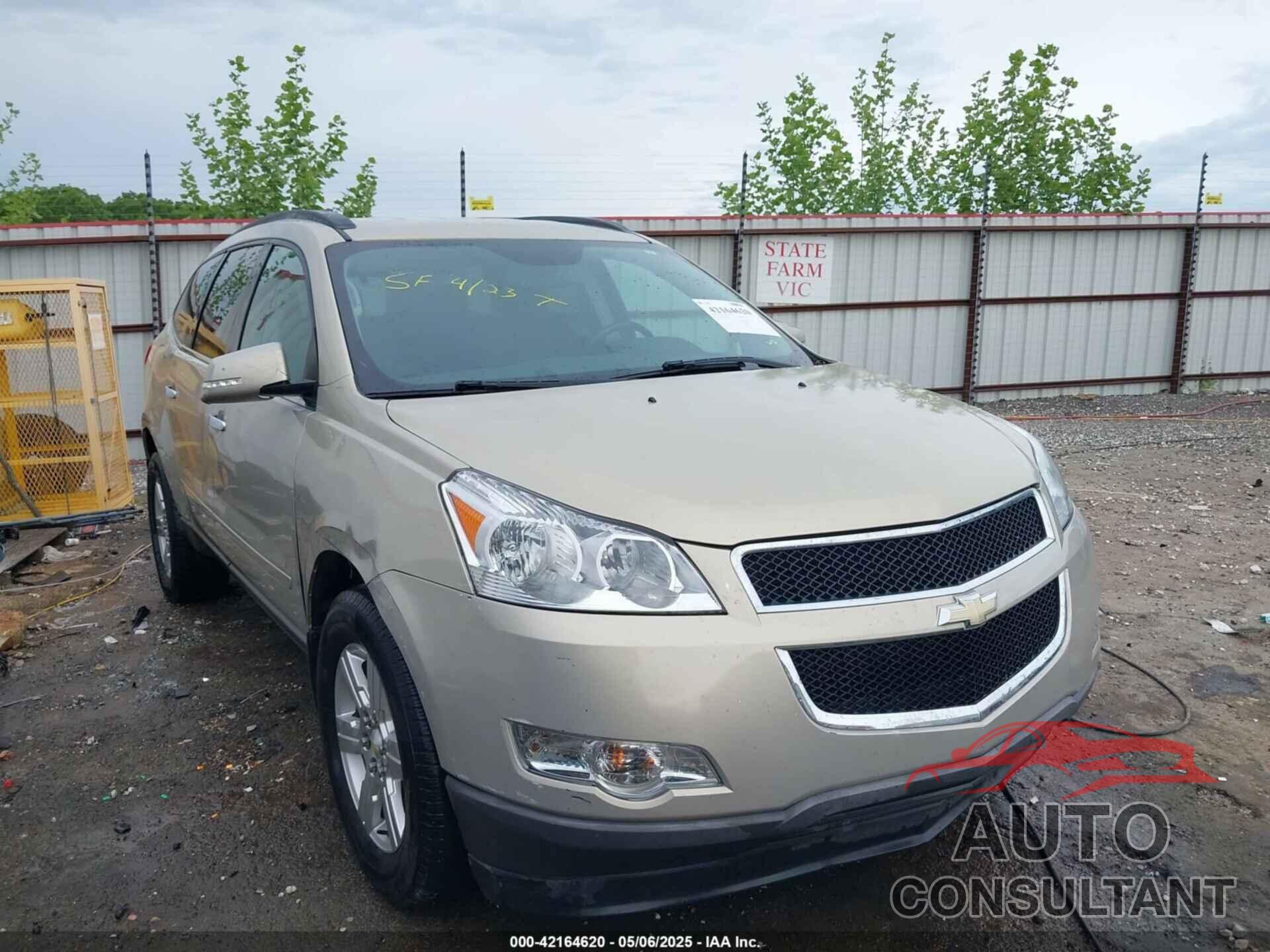 CHEVROLET TRAVERSE 2012 - 1GNKRGEDXCJ309709