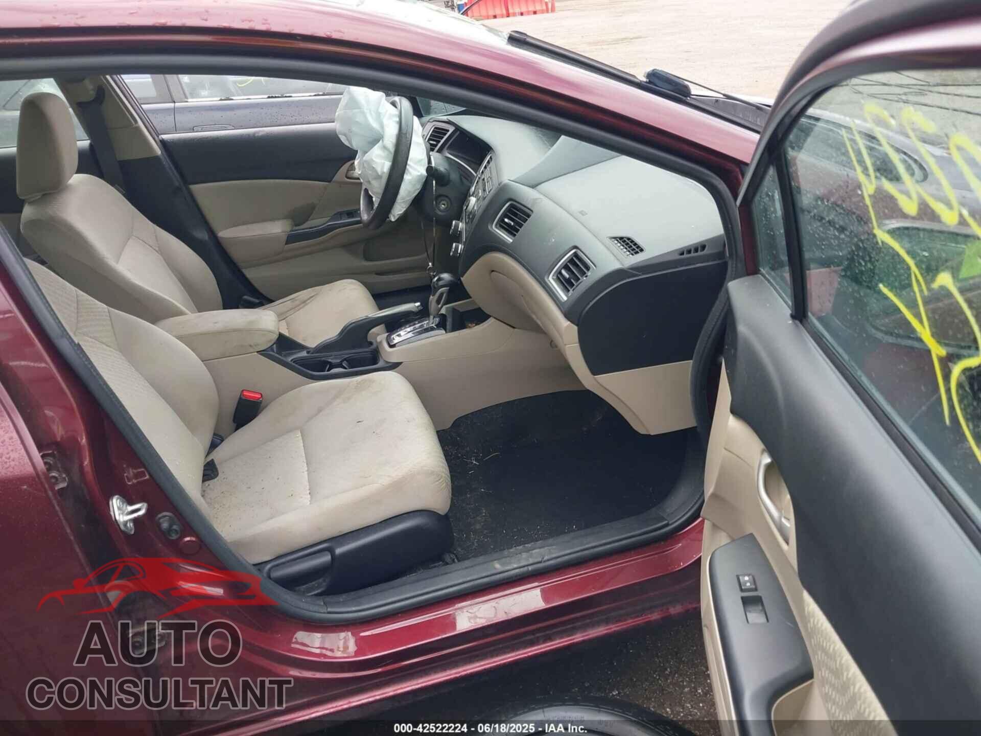 HONDA CIVIC 2014 - 19XFB2F59EE255277